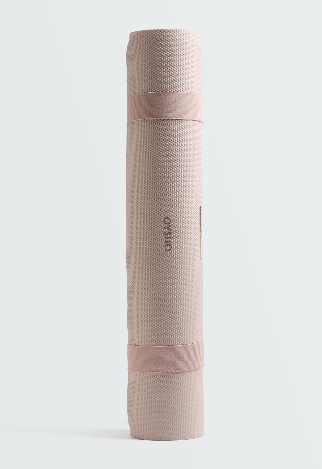 5mm yoga mat — BEIGE-PINK