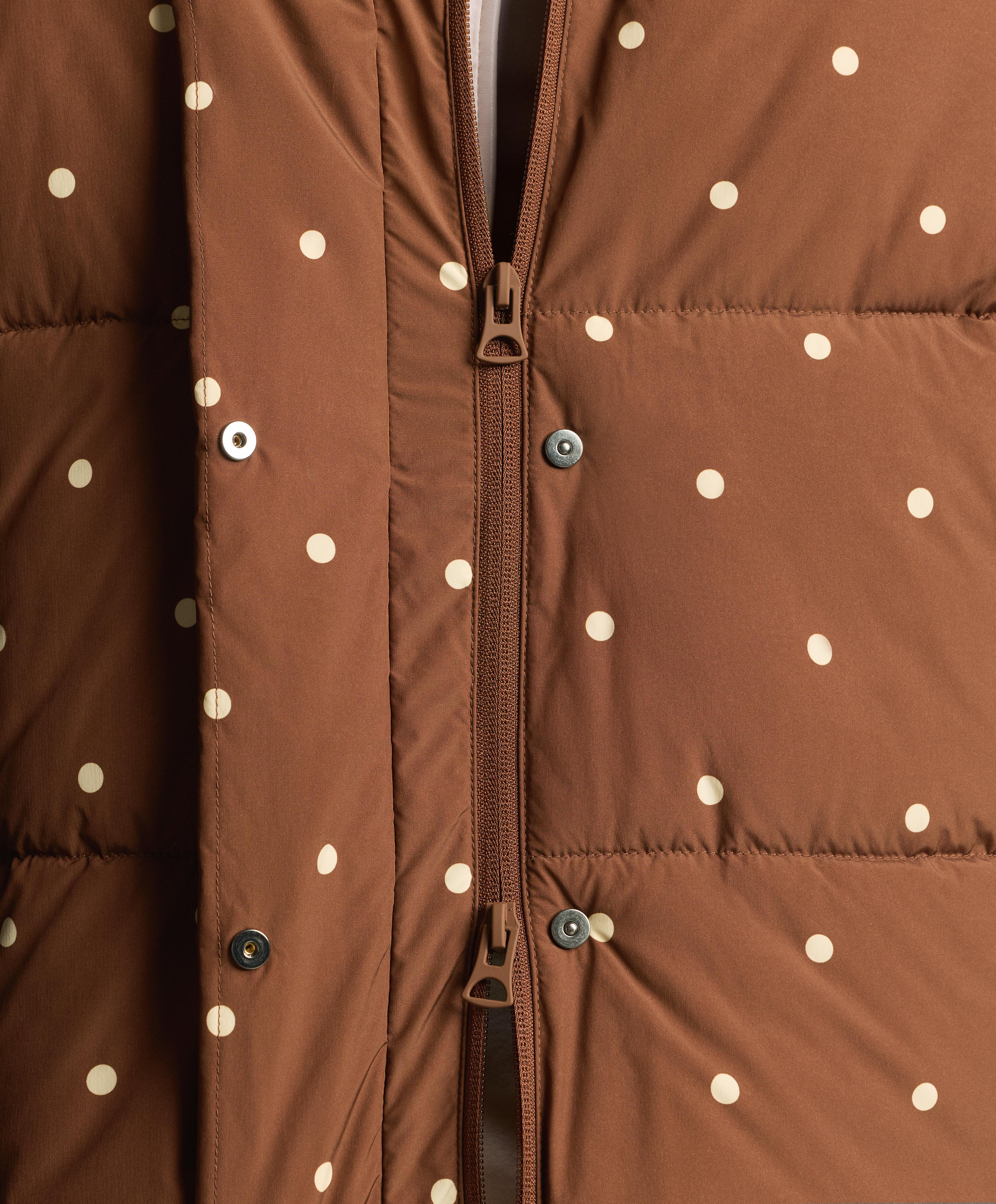 Primaloft® water-repellent padded jacket — DARK BRICK