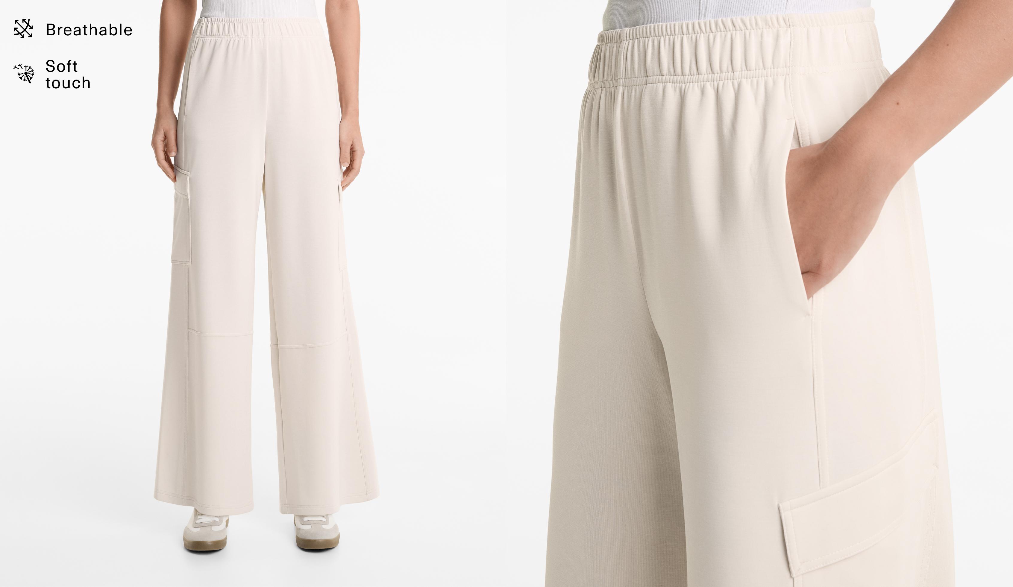 Παντελόνι cargo με modal απαλής υφής - Εκπτώσεις Παντελόνι cargo με modal απαλής υφής - Εκπτώσεις