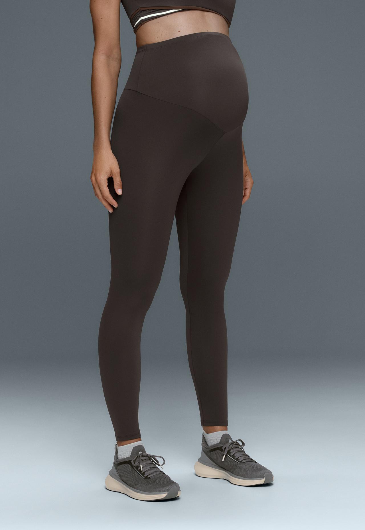 Comfortlux maternity leggings — DARK GREY