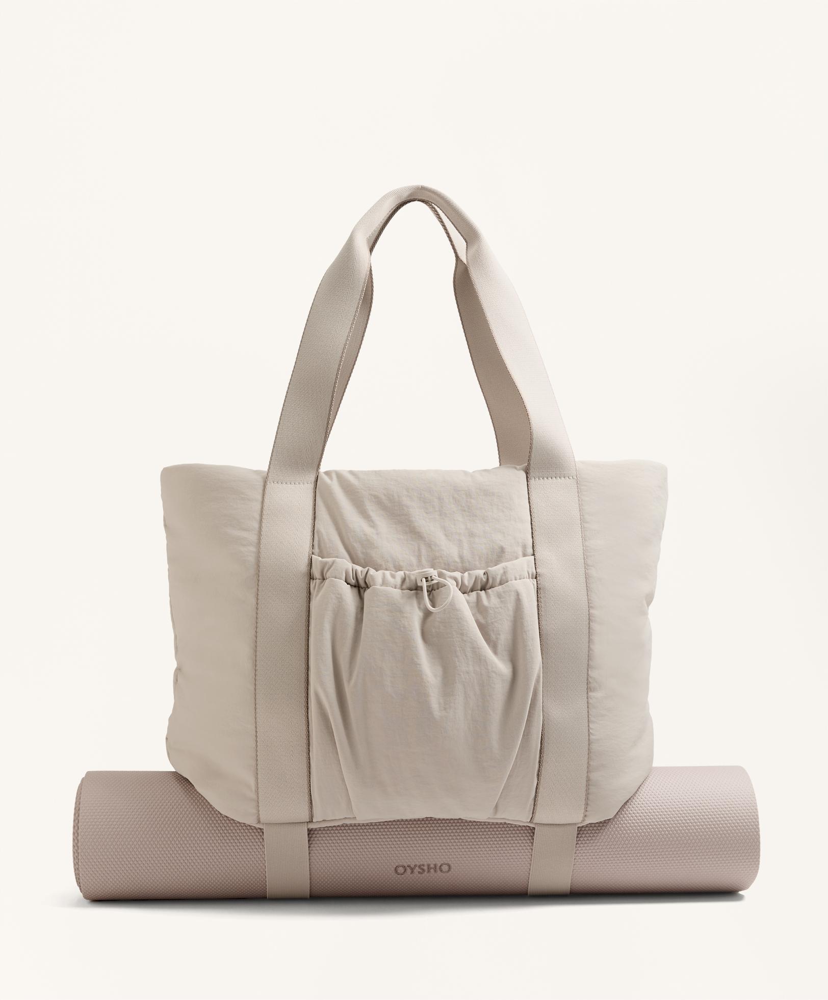 Mala shopper com bolso à frente
