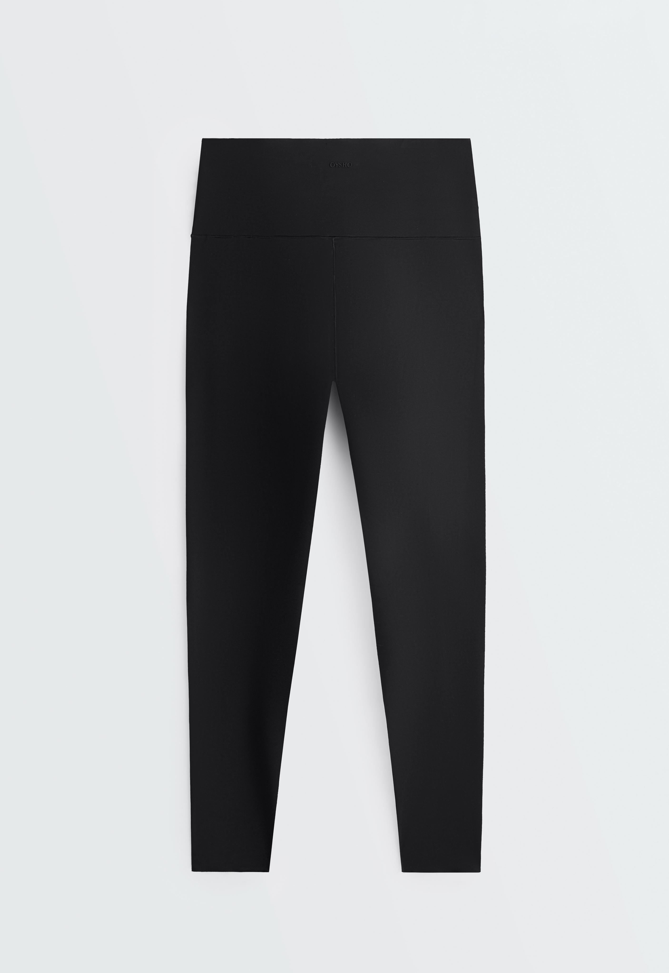Perfect-adapt high-rise ankle-length leggings — BLACK