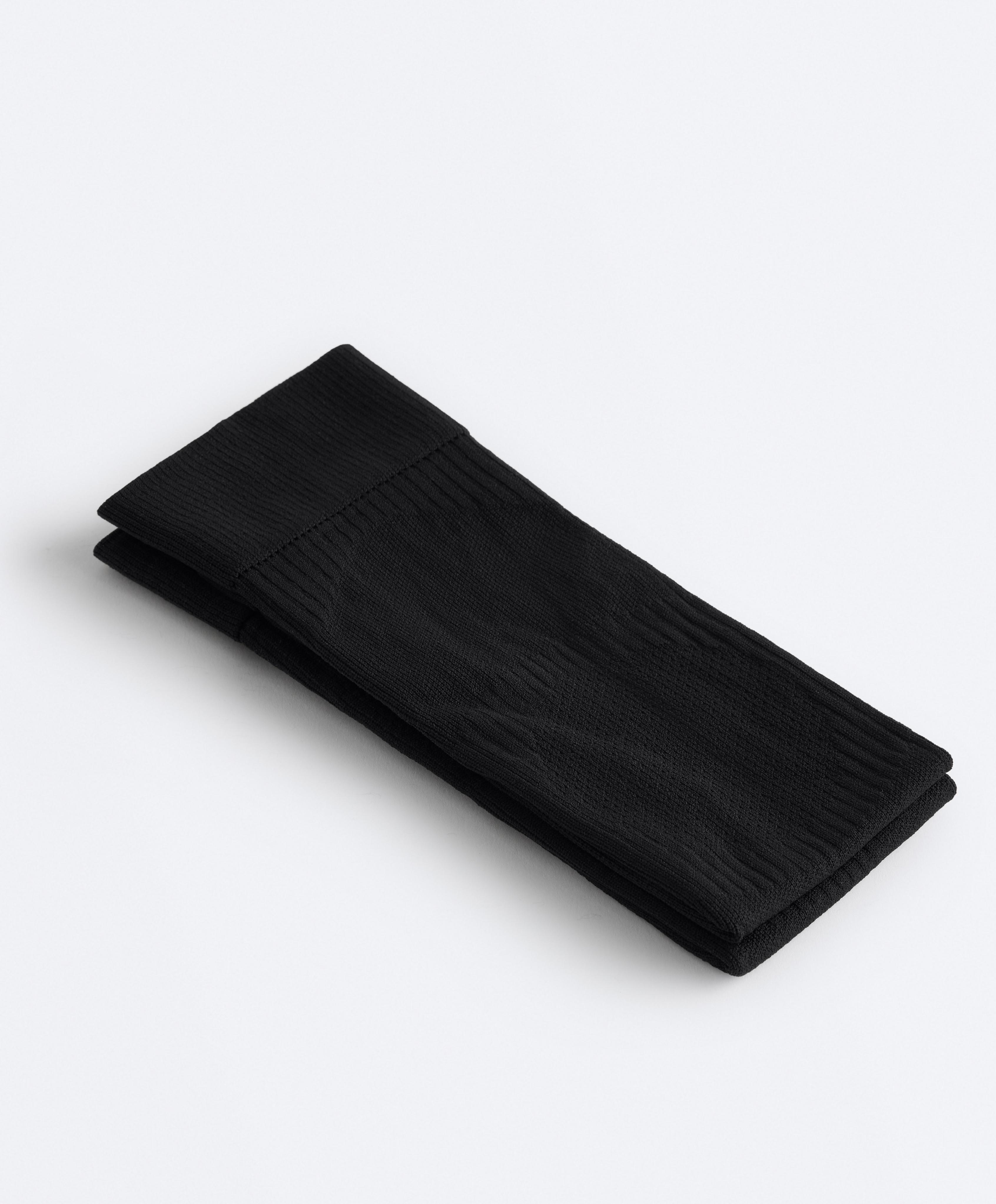 Running arm sleeves — BLACK