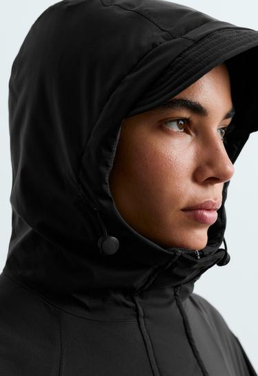 10k Thindown® waterproof short padded jacket — BLACK 4