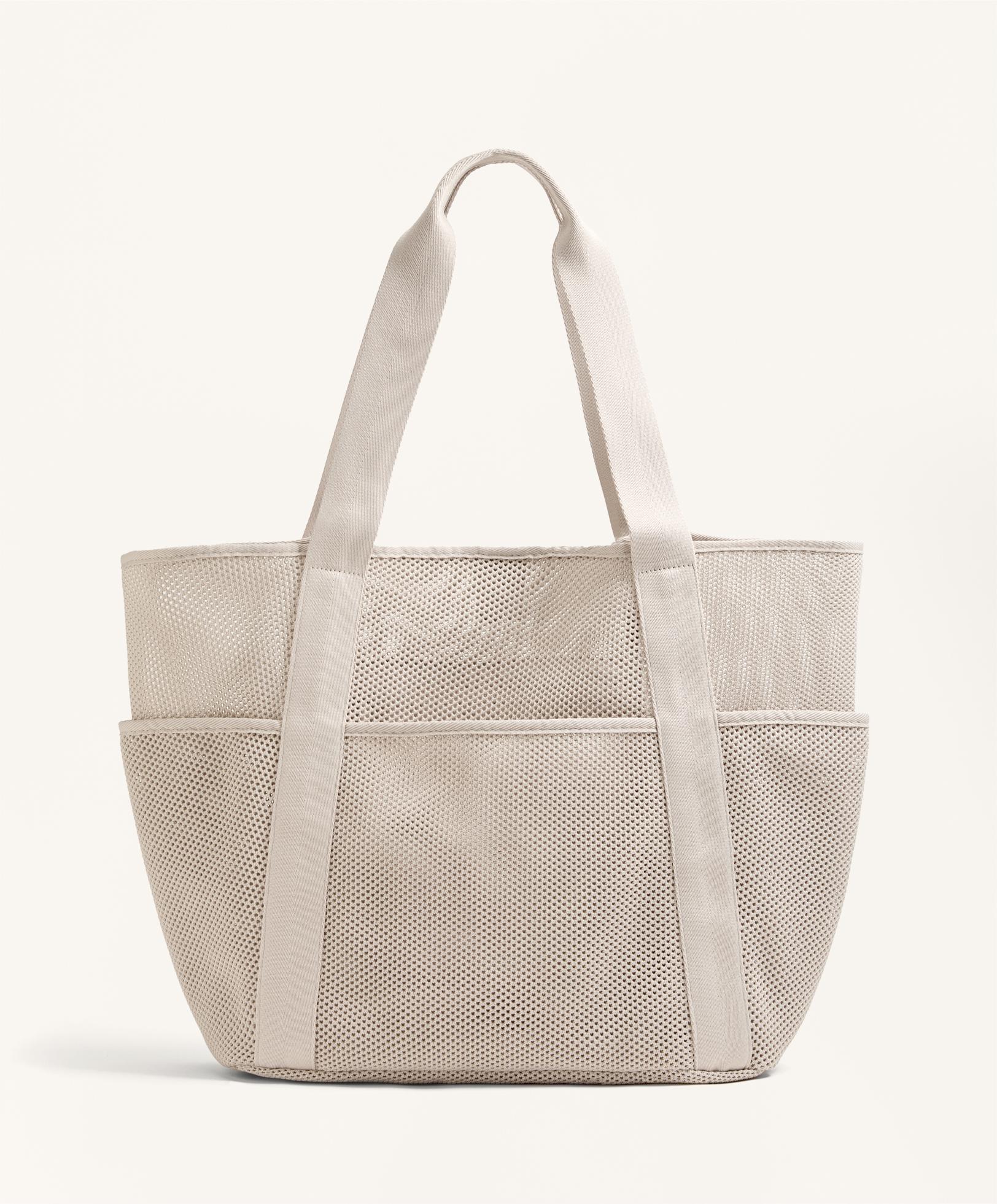 Mala tote bag em rede Mala tote bag em rede