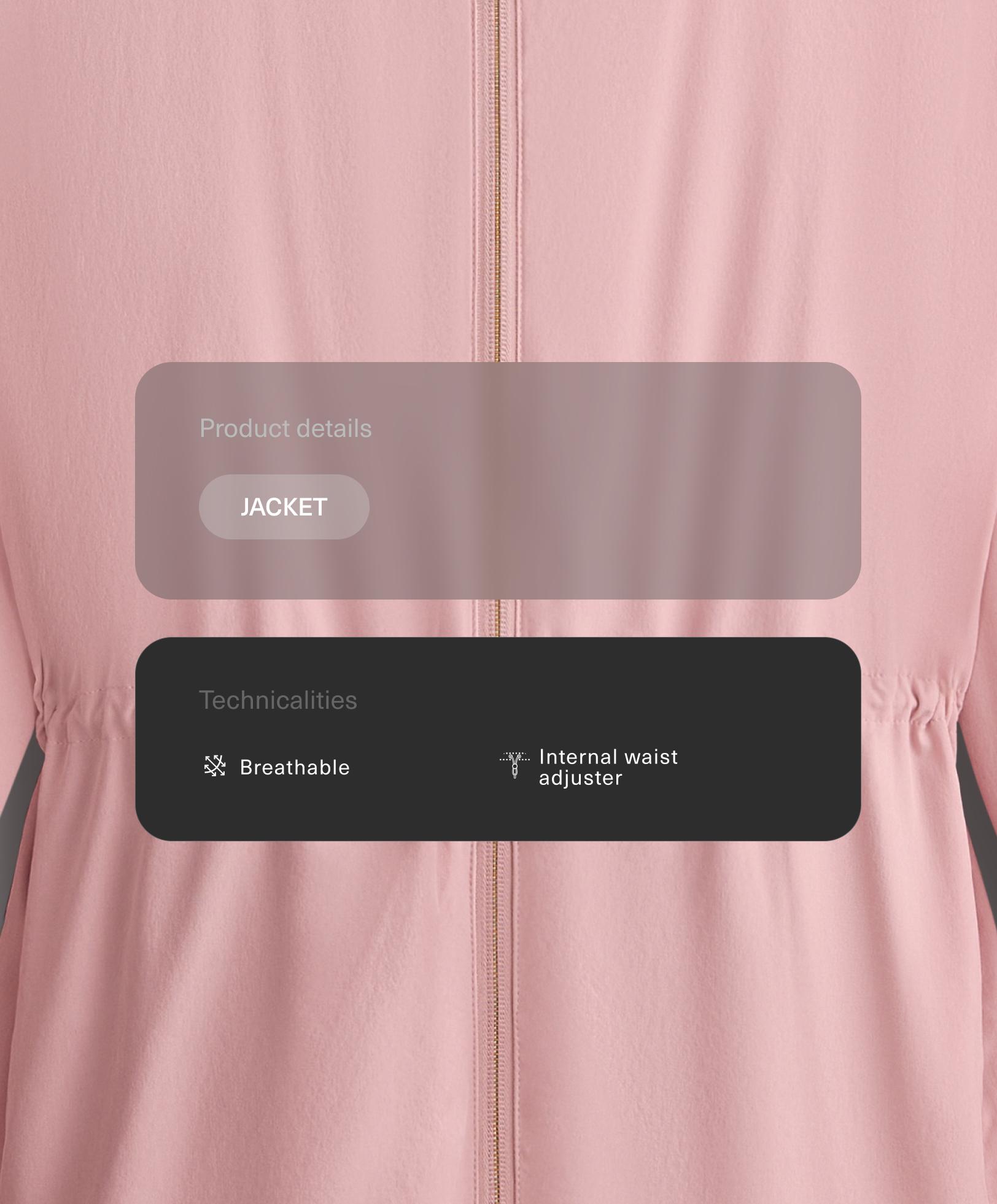 Giacca vita regolabile Giacca vita regolabile