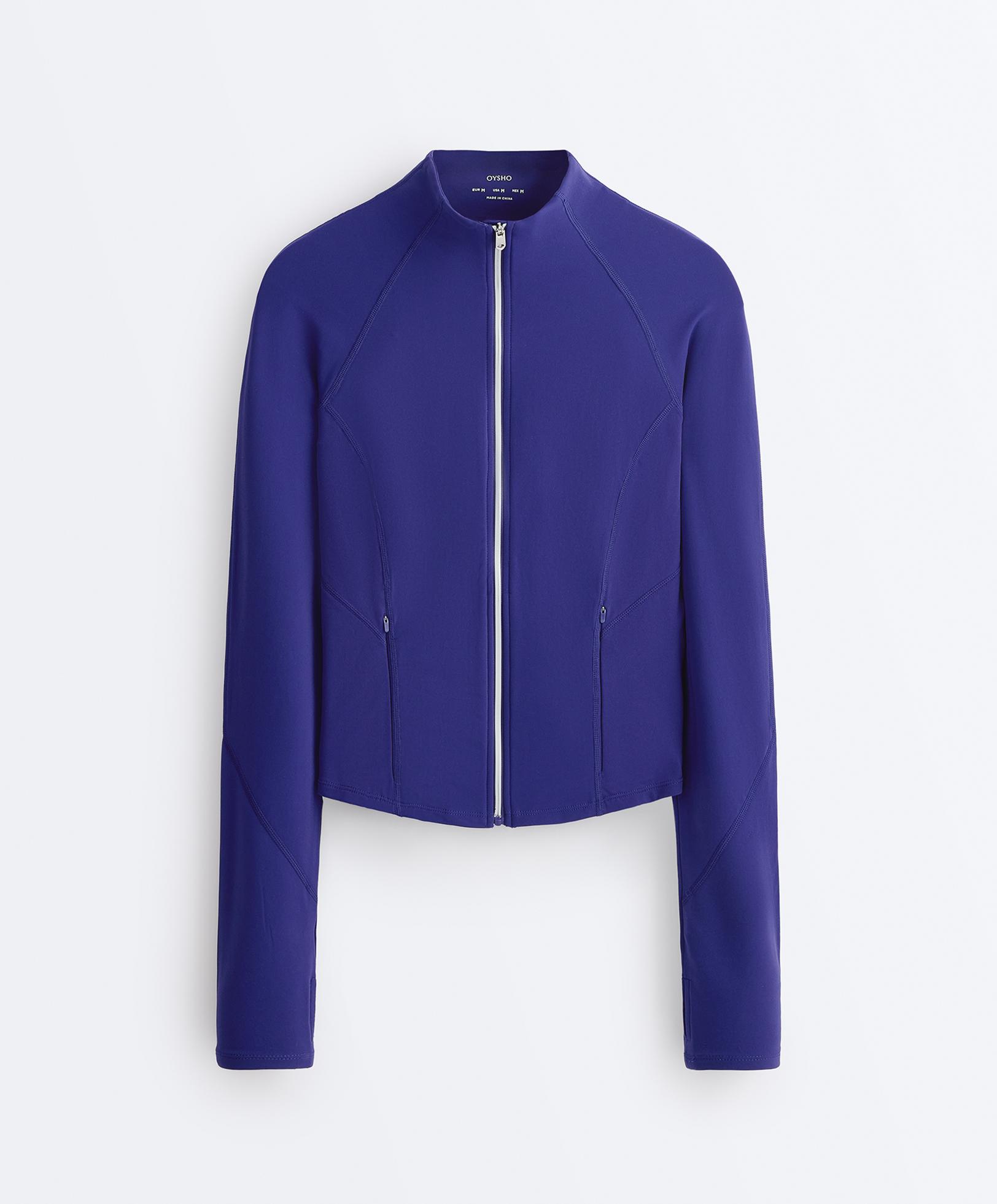 Light warm technical jacket — COBALT