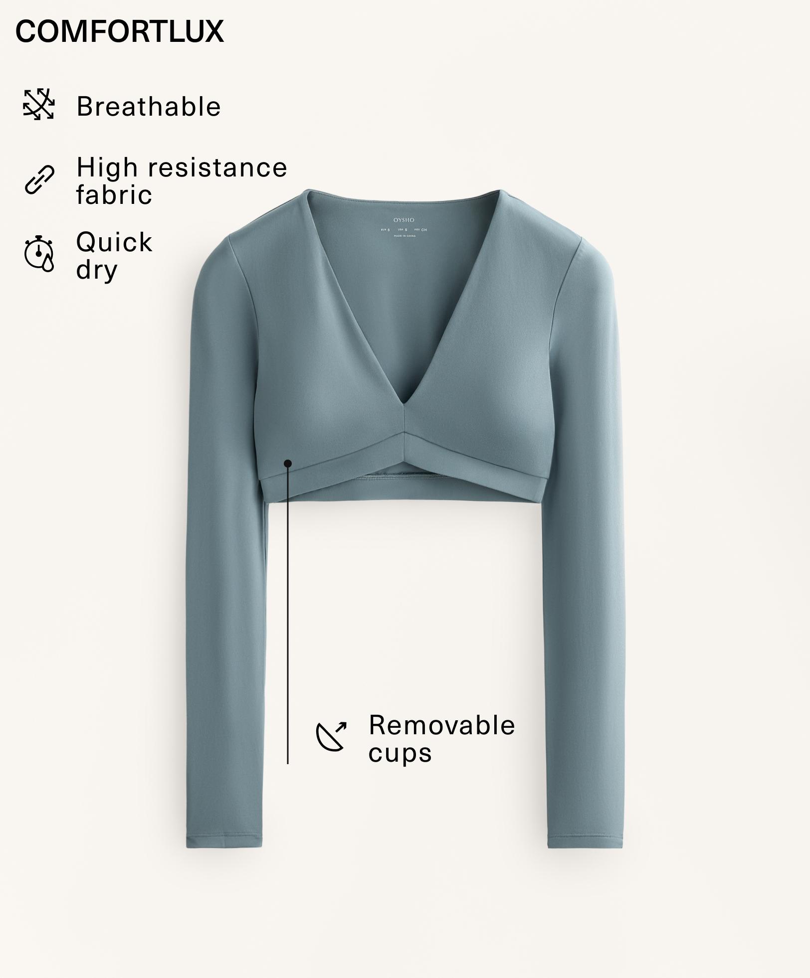 Tank top Comfortlux manga larga