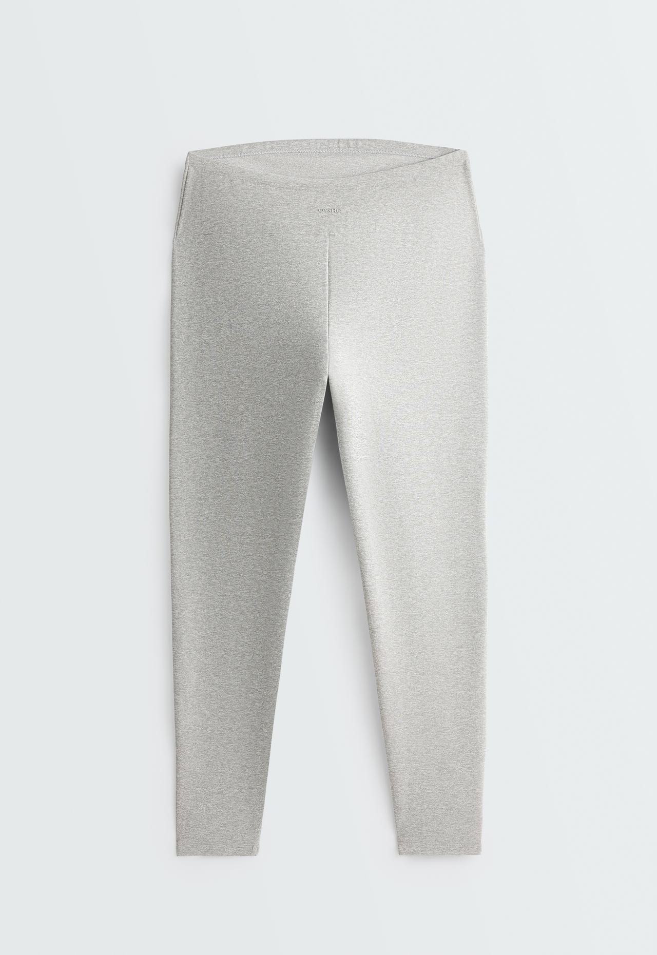 Comfortlux maternity leggings — PALE GREY