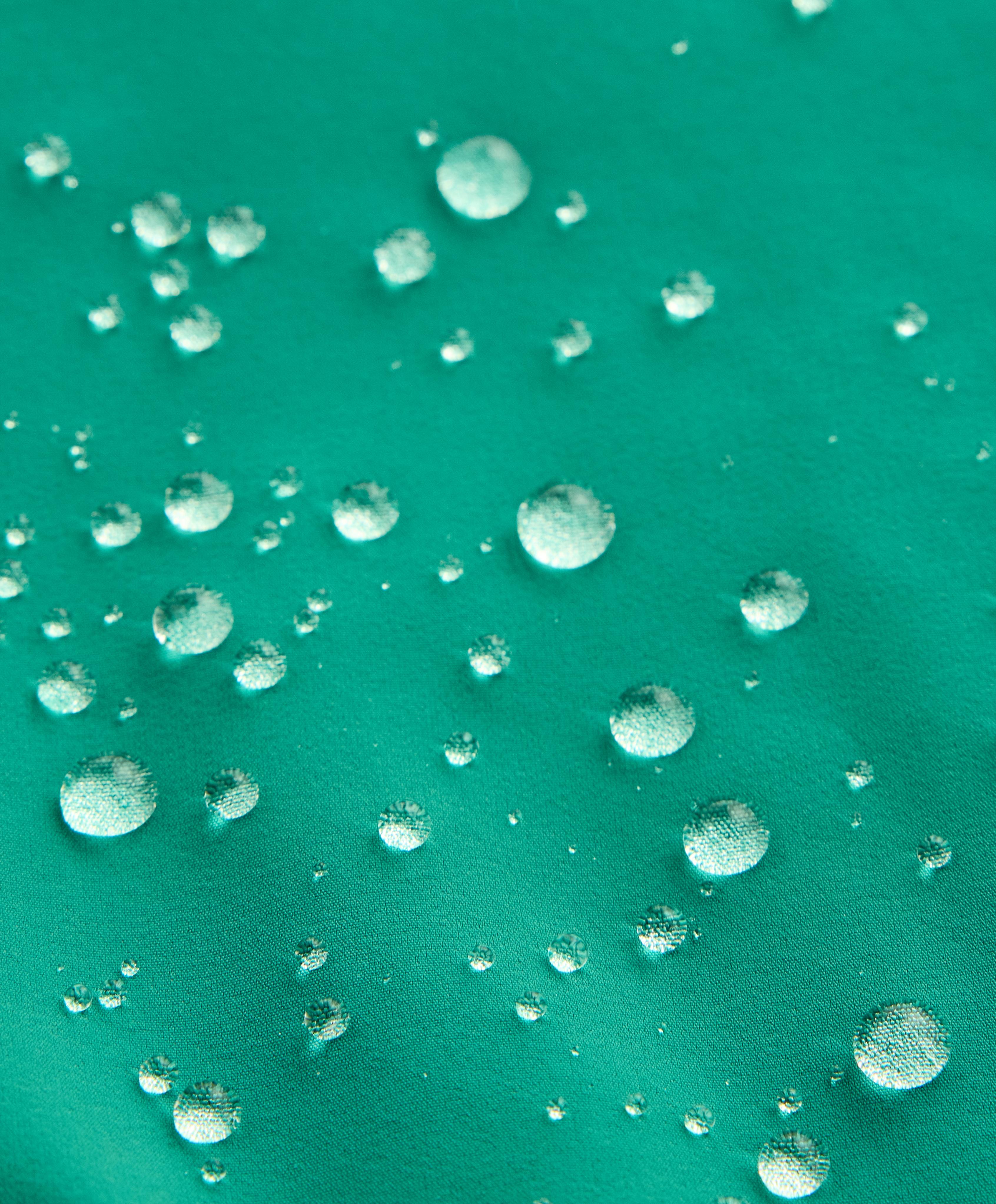 Midi extra lightweight 10k waterproof jacket — EMERALD GREEN