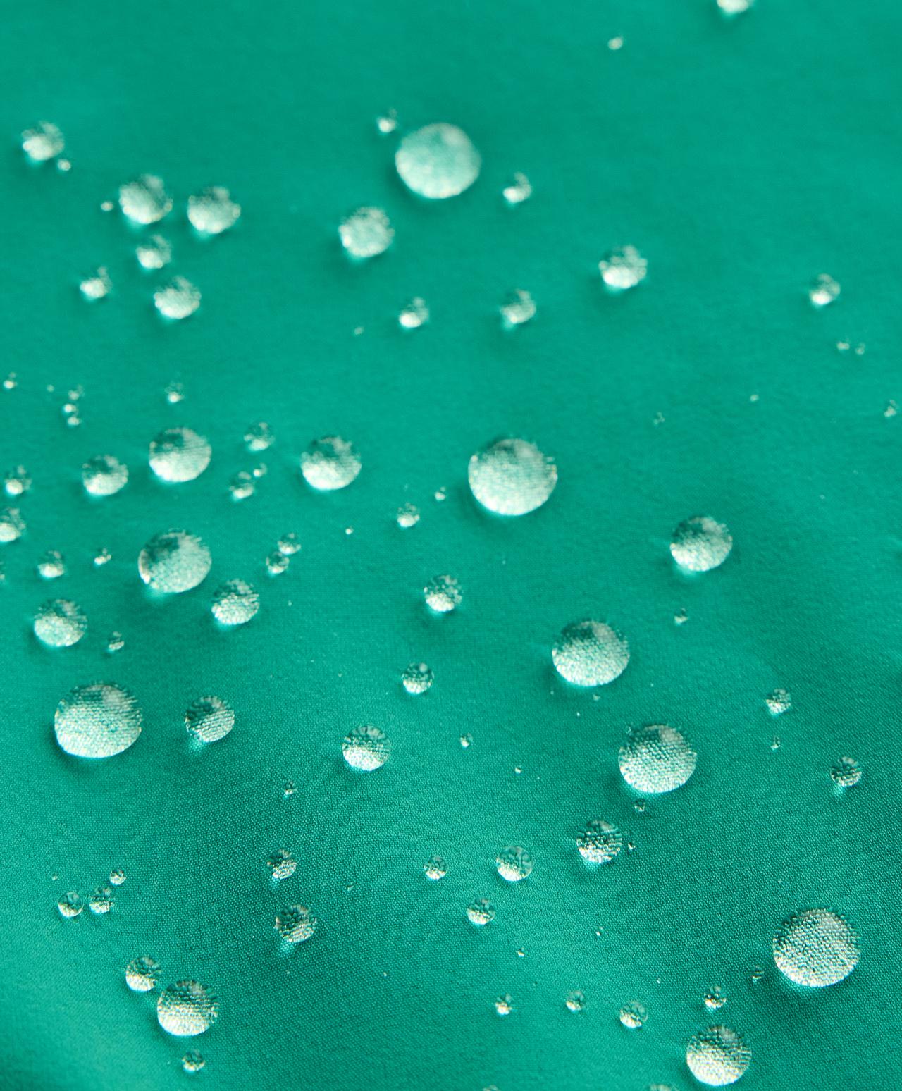 Midi extra lightweight 10k waterproof jacket — EMERALD GREEN