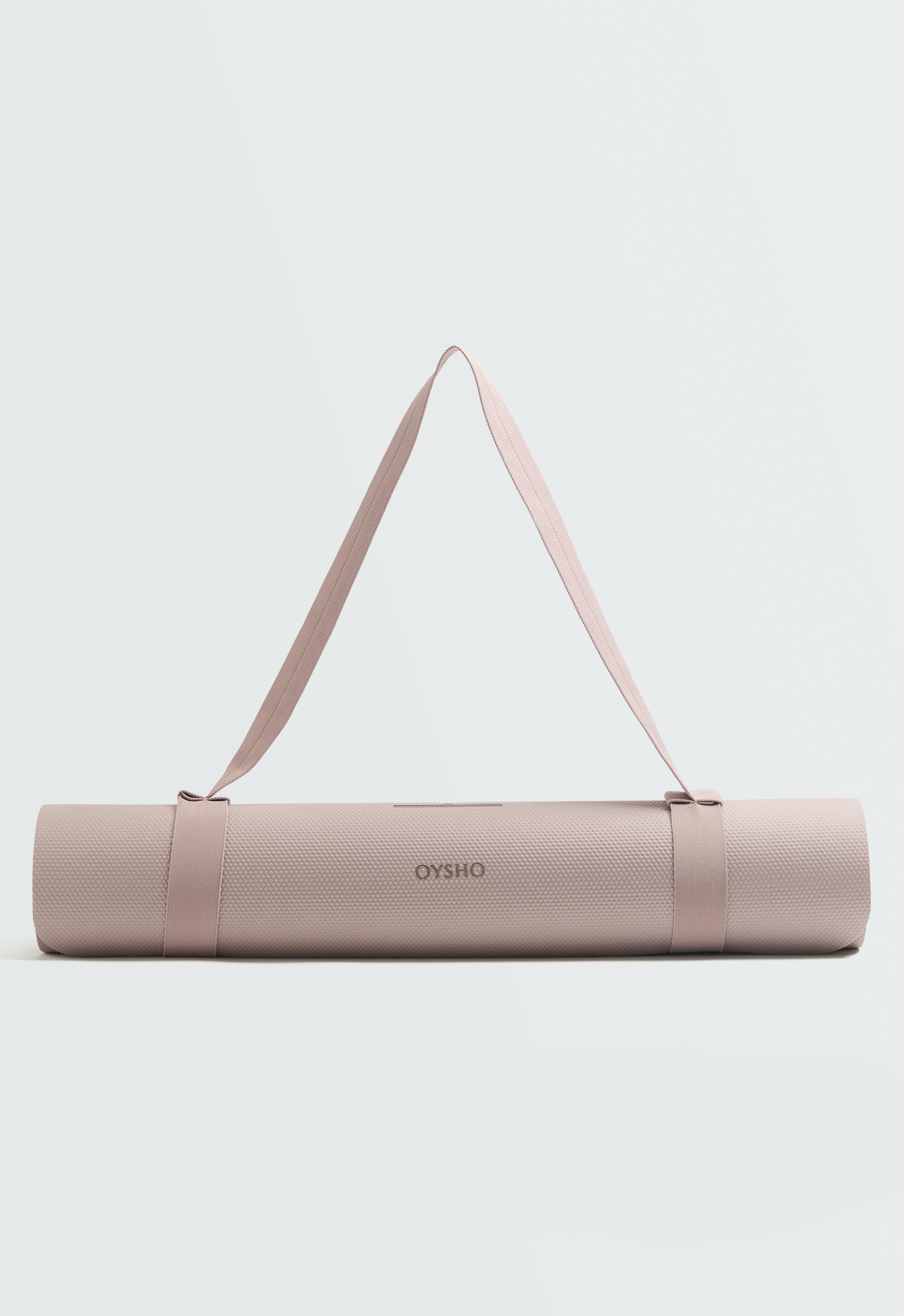 5mm yoga mat — BEIGE-PINK