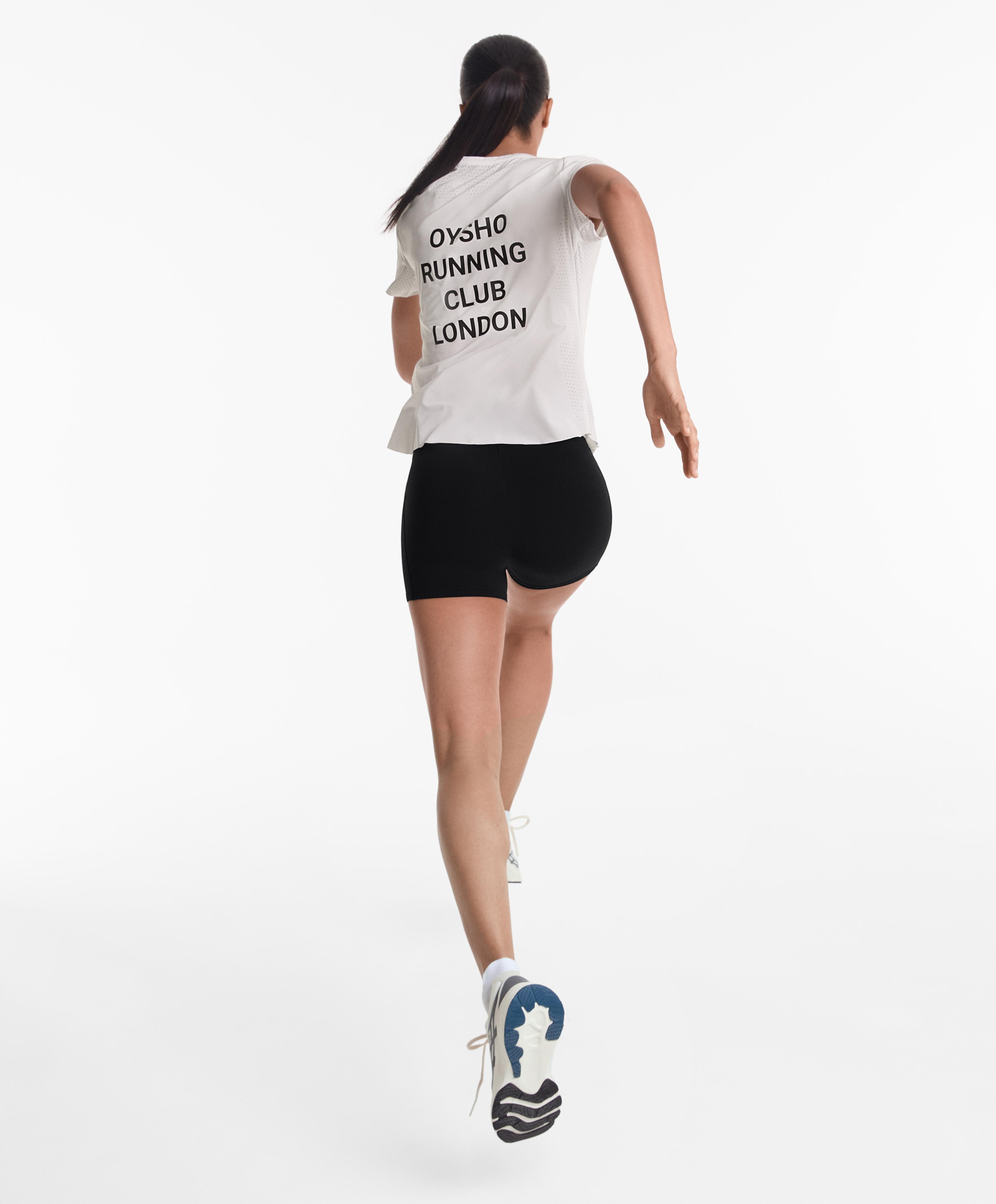 Running Club London fitted short-sleeved technical T-shirt Running Club London fitted short-sleeved technical T-shirt