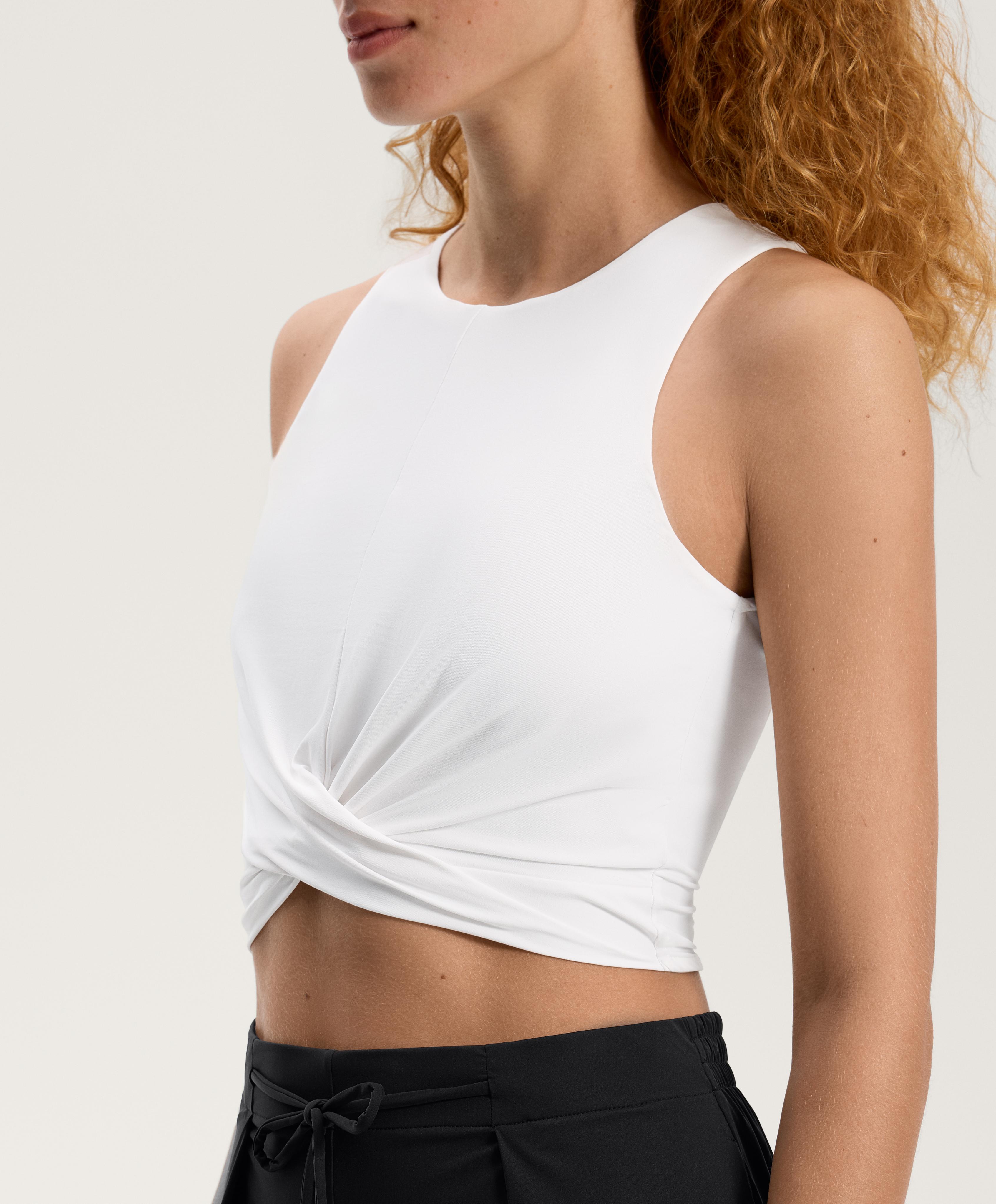 Crossover hem tank top - Sale