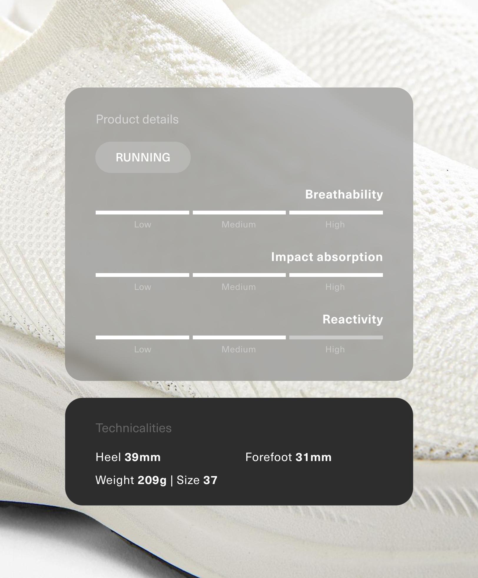 Chaussures de running initiation sans lacets Chaussures de running initiation sans lacets