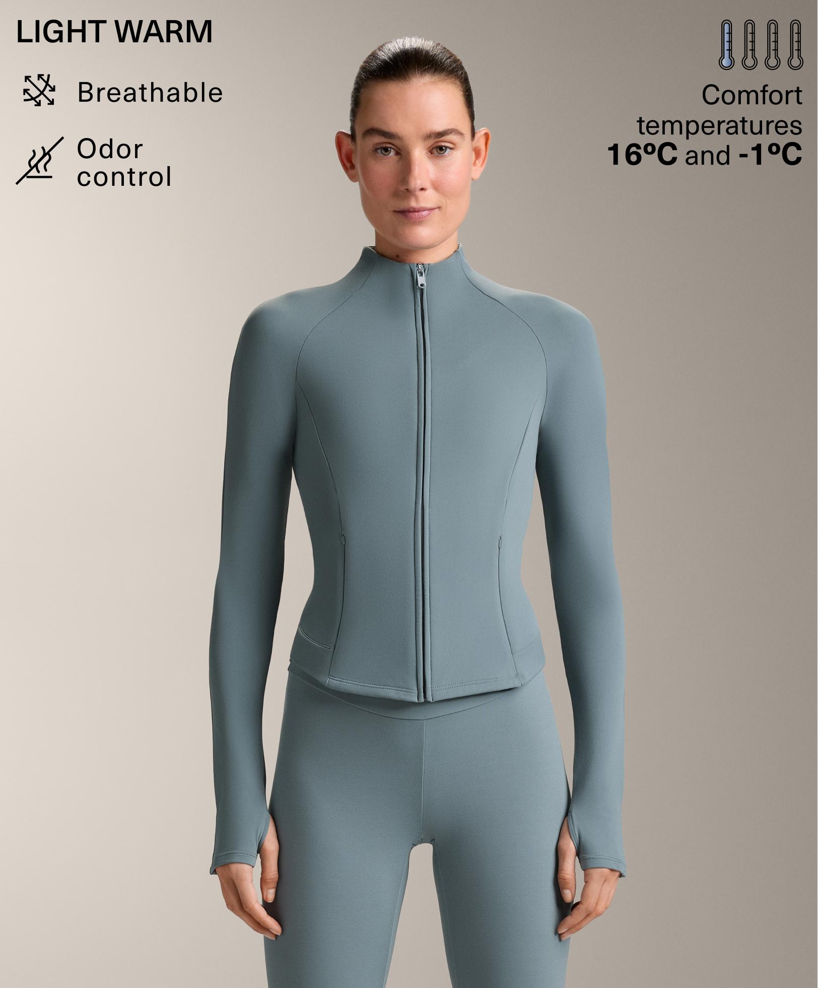 Light warm technical jacket