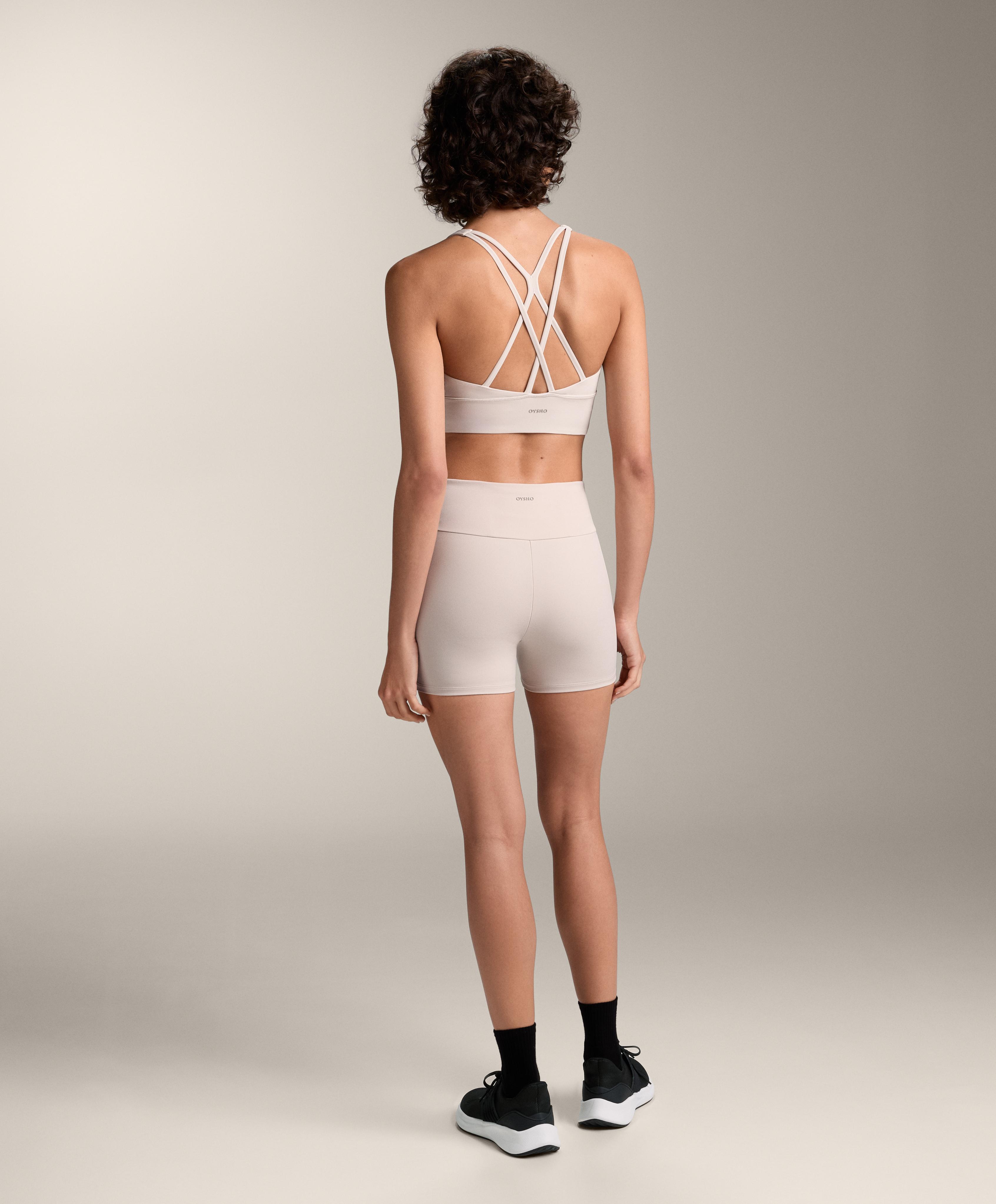 Total look comfortlux, krótkie spodenki 10cm, jasny norkowy z biustonoszem - Wyprzedaż Total look comfortlux, krótkie spodenki 10cm, jasny norkowy z biustonoszem - Wyprzedaż