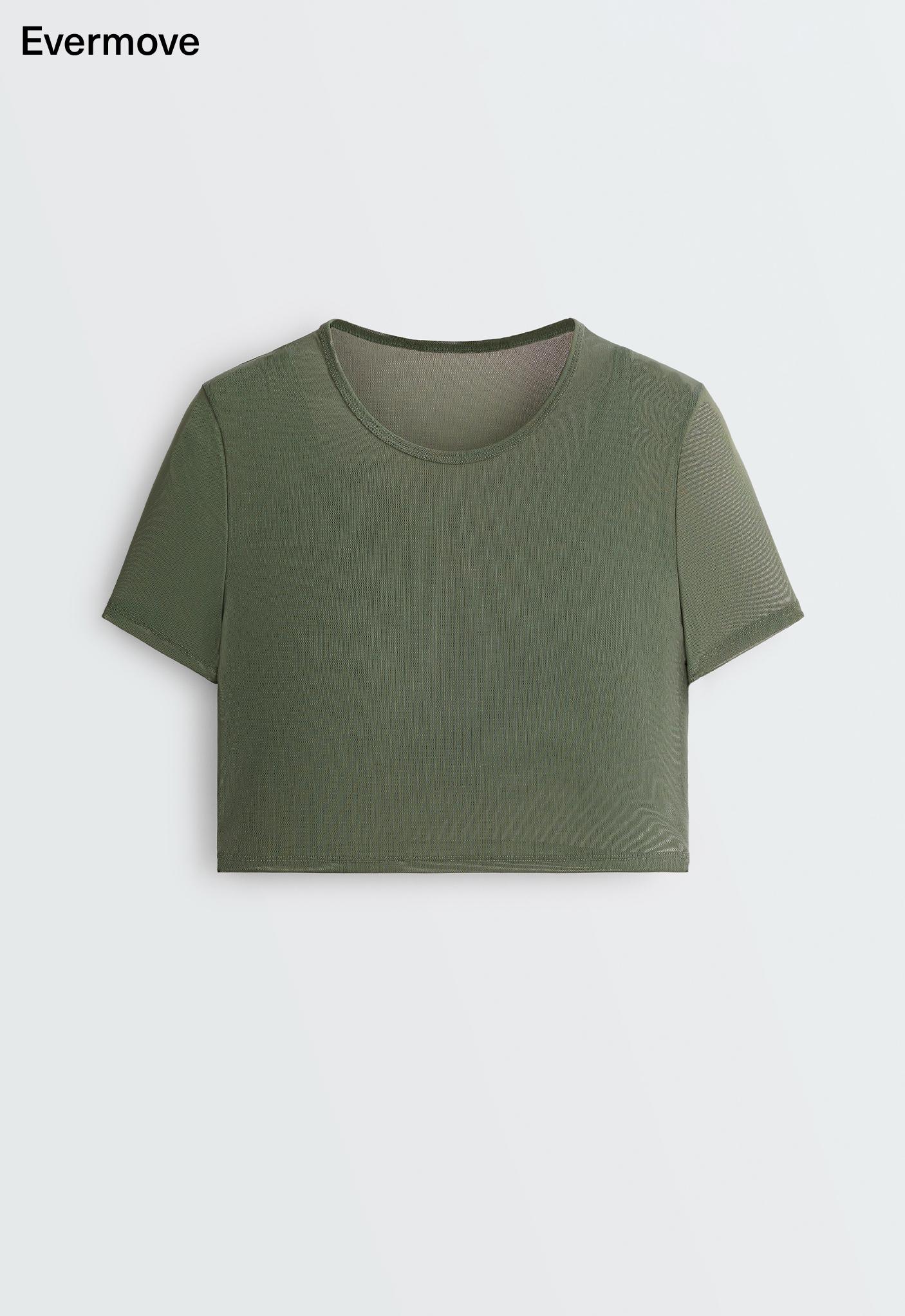 Tank top Evermove sa kratkim rukavima