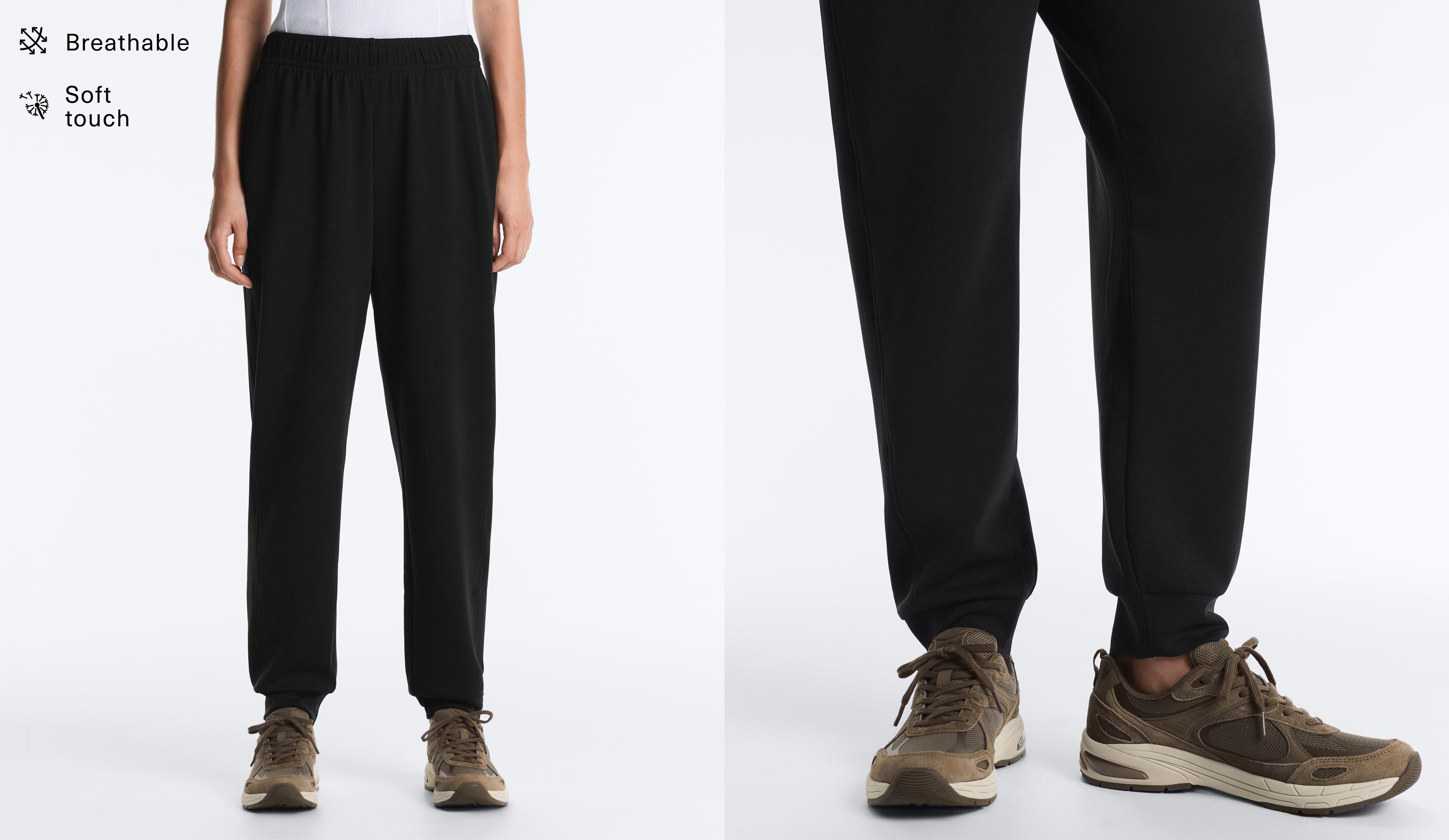 Pantalon jogger avec modal au toucher doux Pantalon jogger avec modal au toucher doux