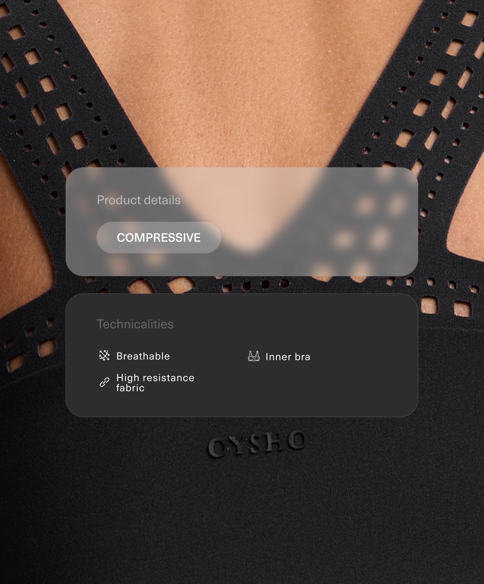 Tank top Compressive troquelado - Rebajas