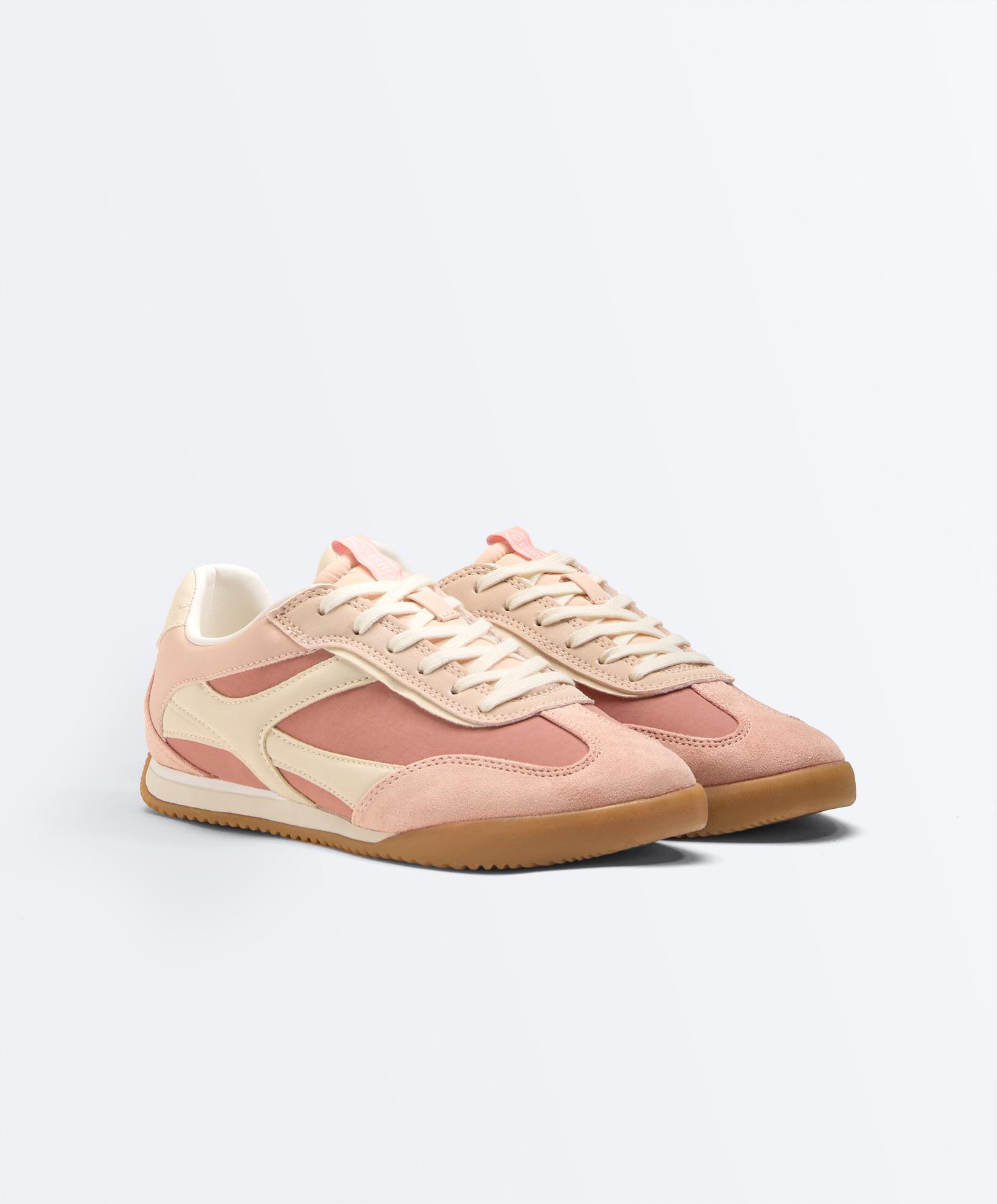 Trainers with nylon side piece - Sale