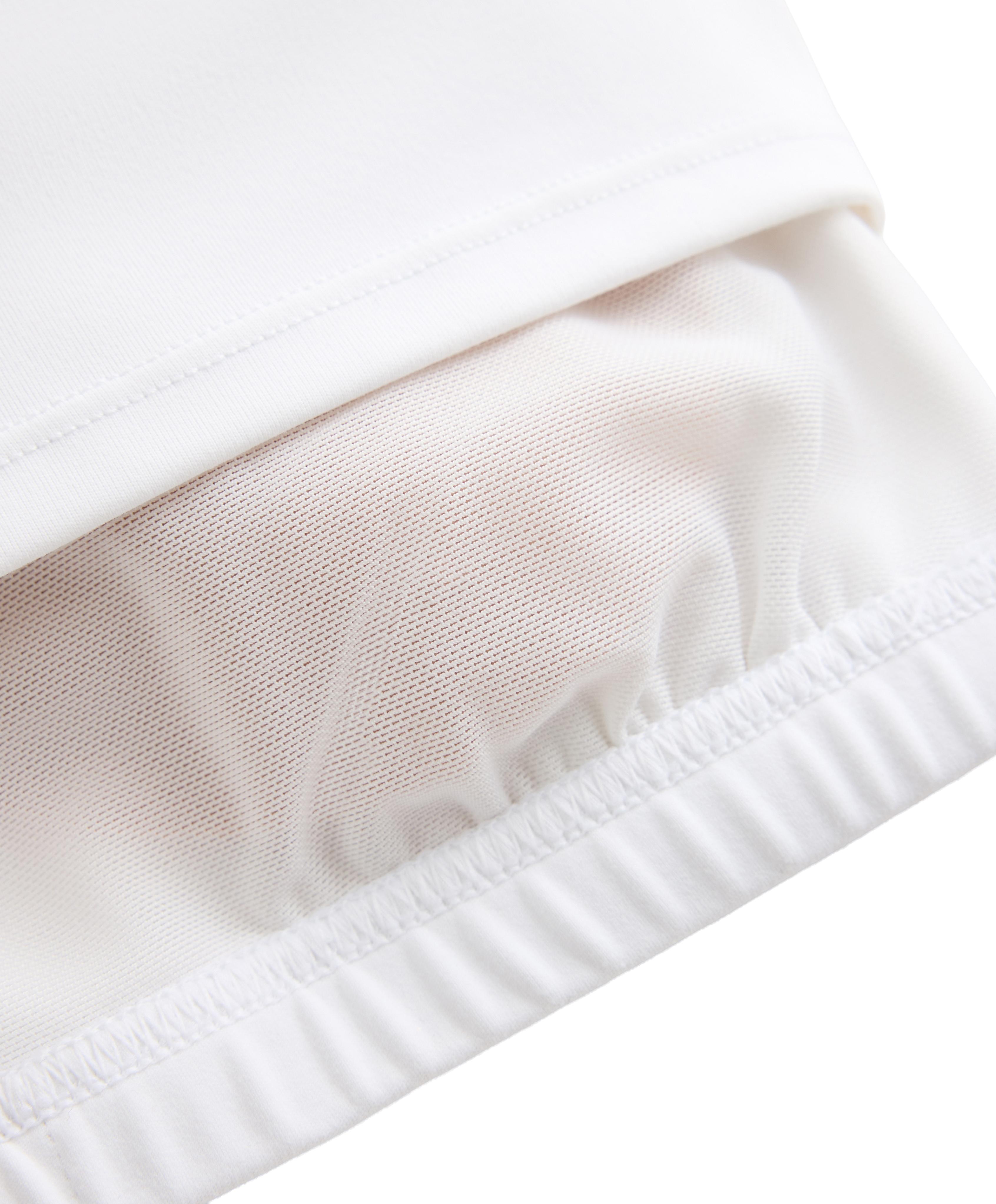 Comfortlux tank top with adjustable straps — WHITE 