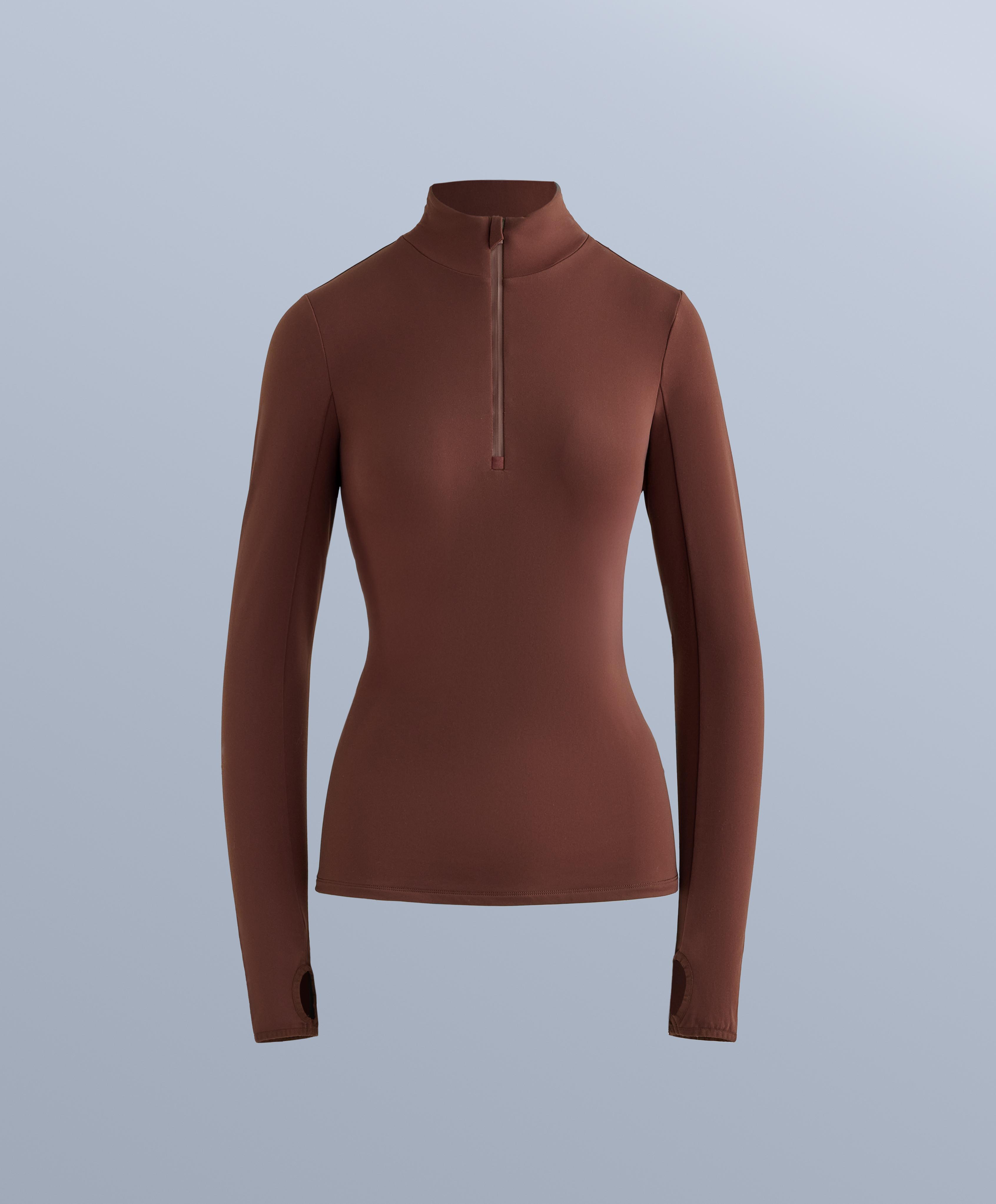 Thermal base layer half-zip top | OYSHO România