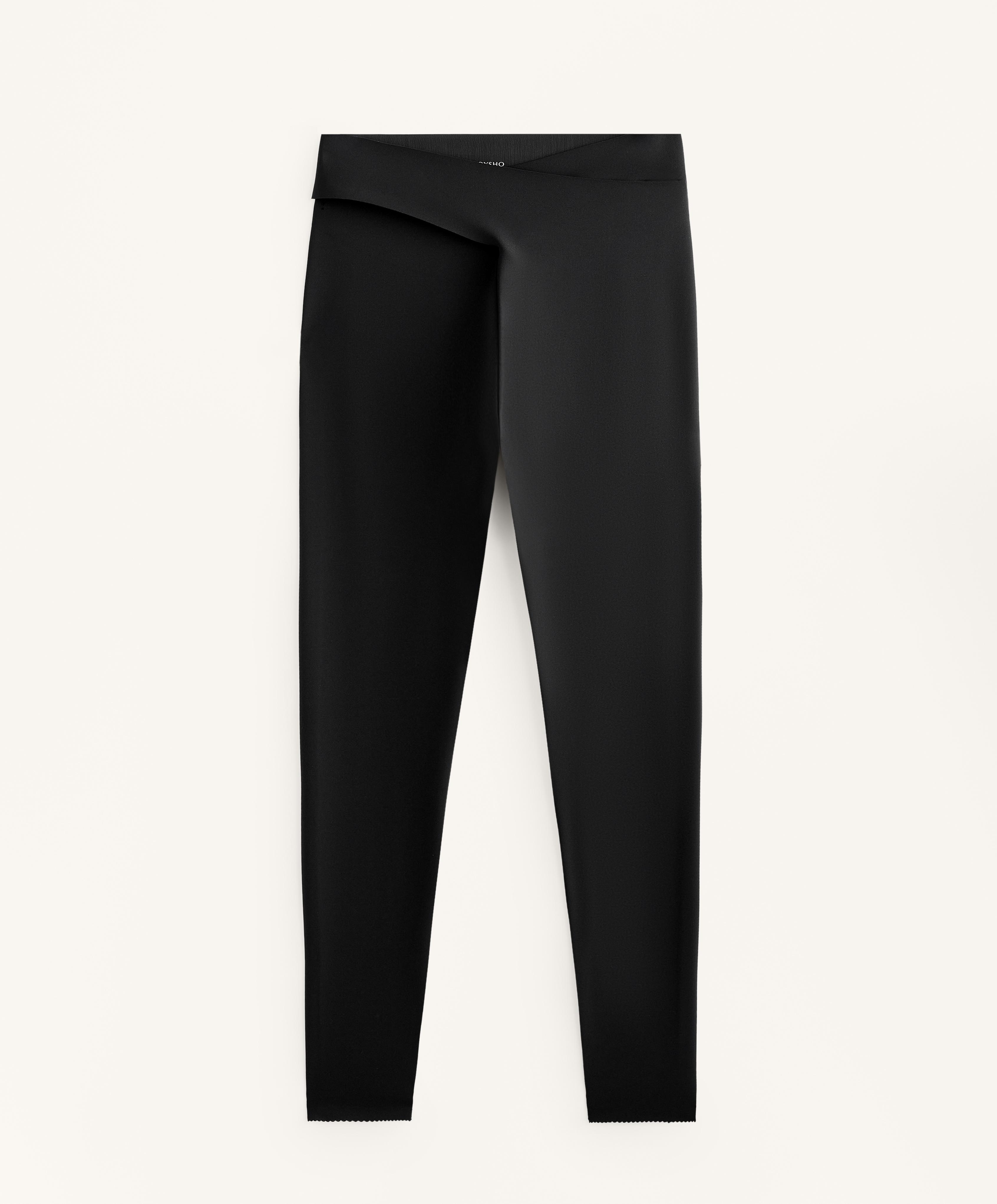 Compressive high-rise enkellegging met cut-out taille - Sale