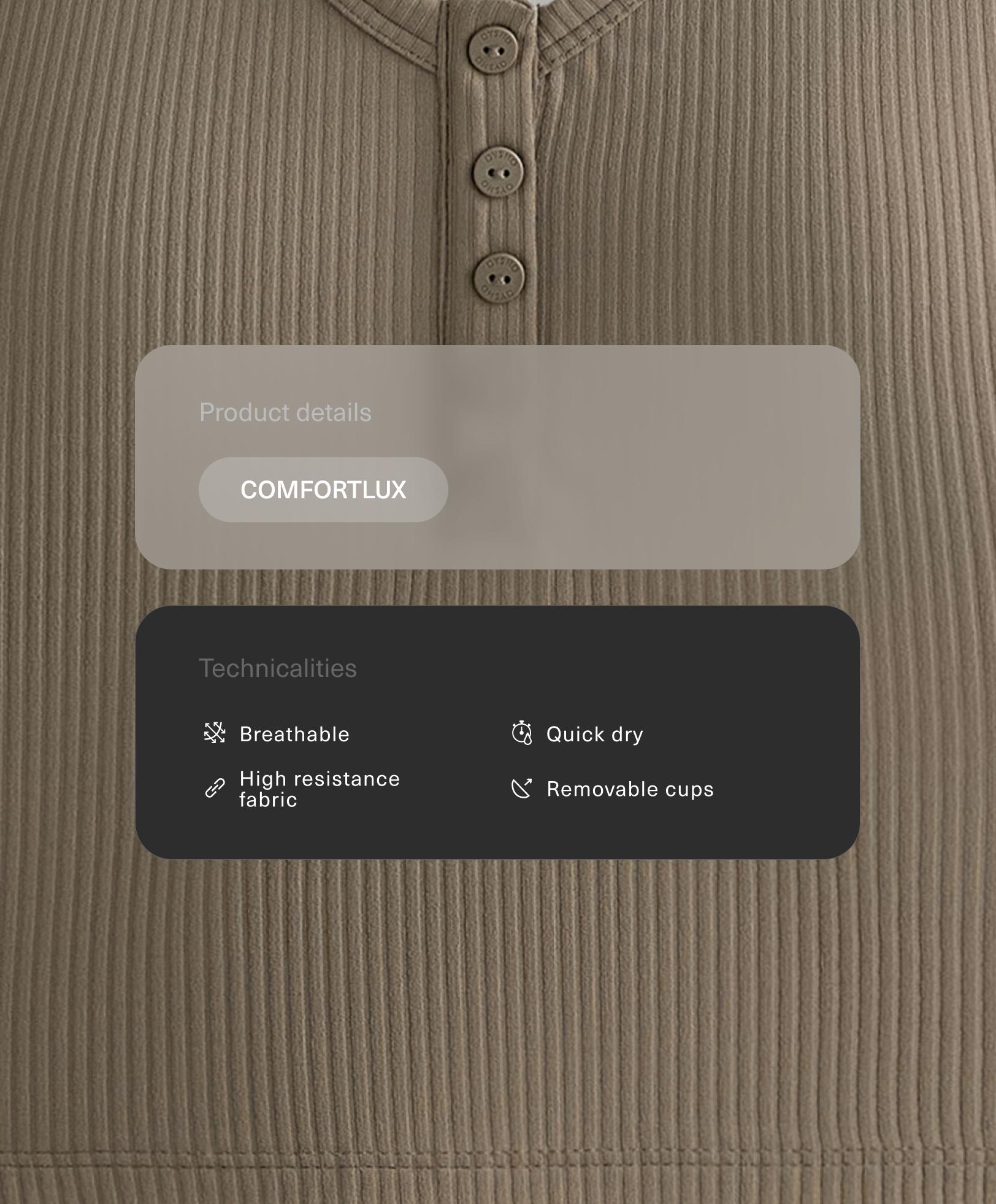 Comfortlux rib open back baker tank top Comfortlux rib open back baker tank top