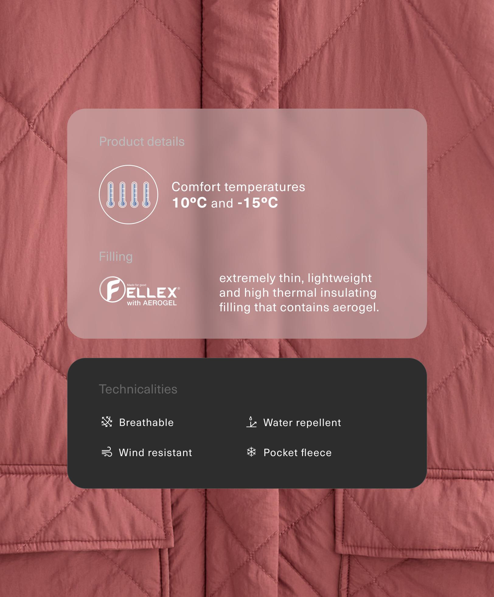 Легкая утепленная водоотталкивающая куртка FELLEX® с AEROGEL - Распродажа