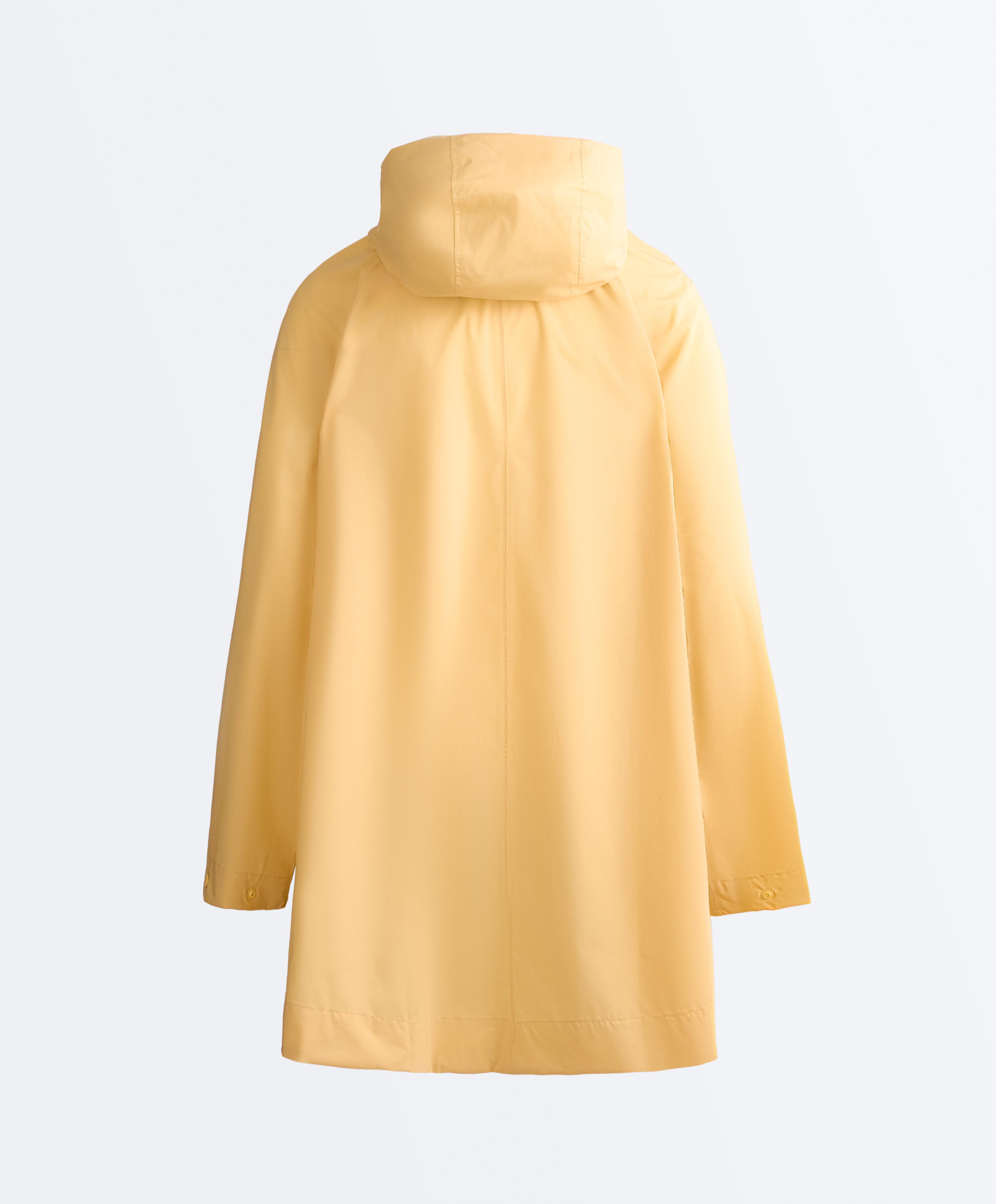 Packable super extra lightweight 10k waterproof jacket — MID-YELLOW