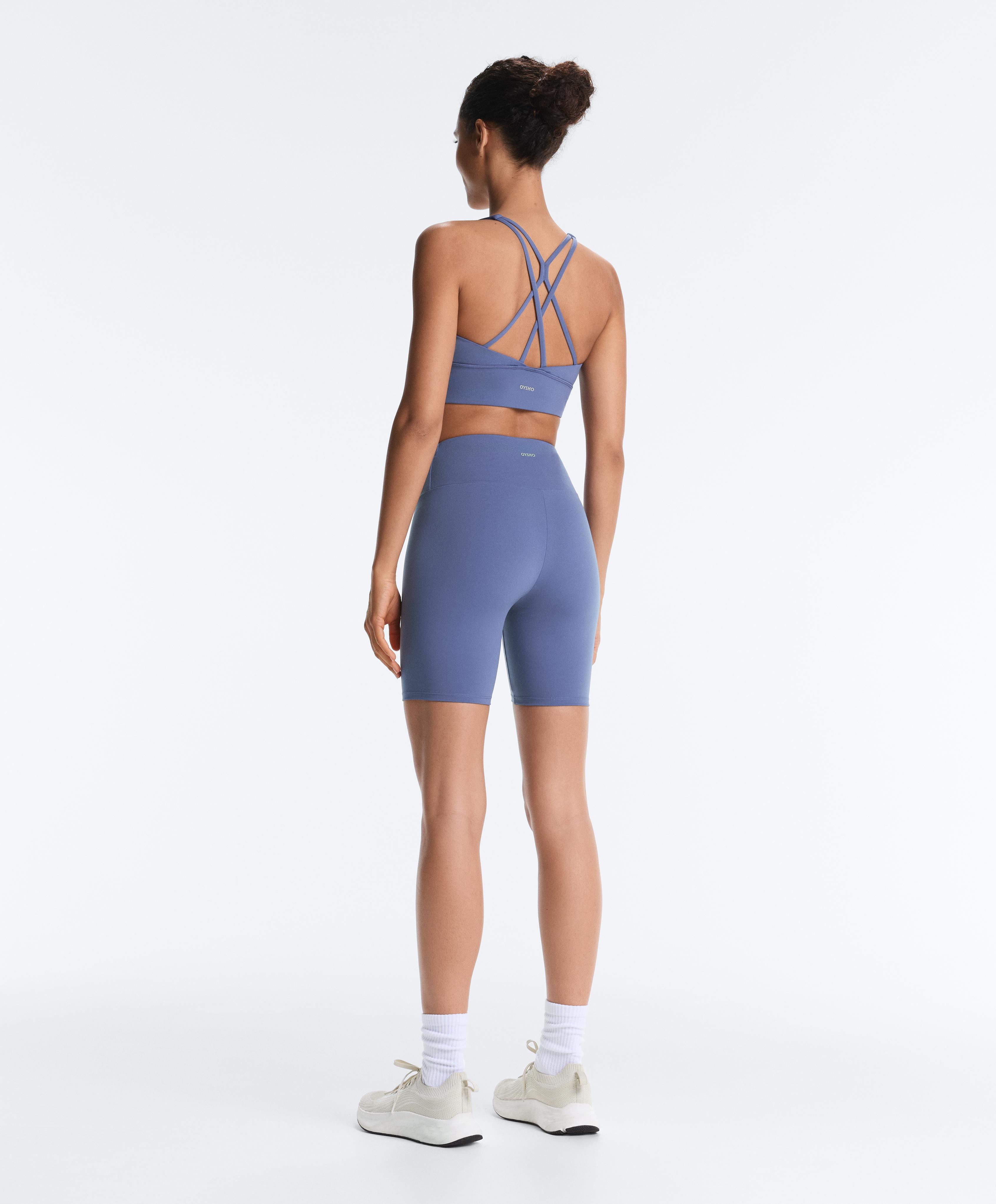 Blue 20 cm comfortlux biker total look