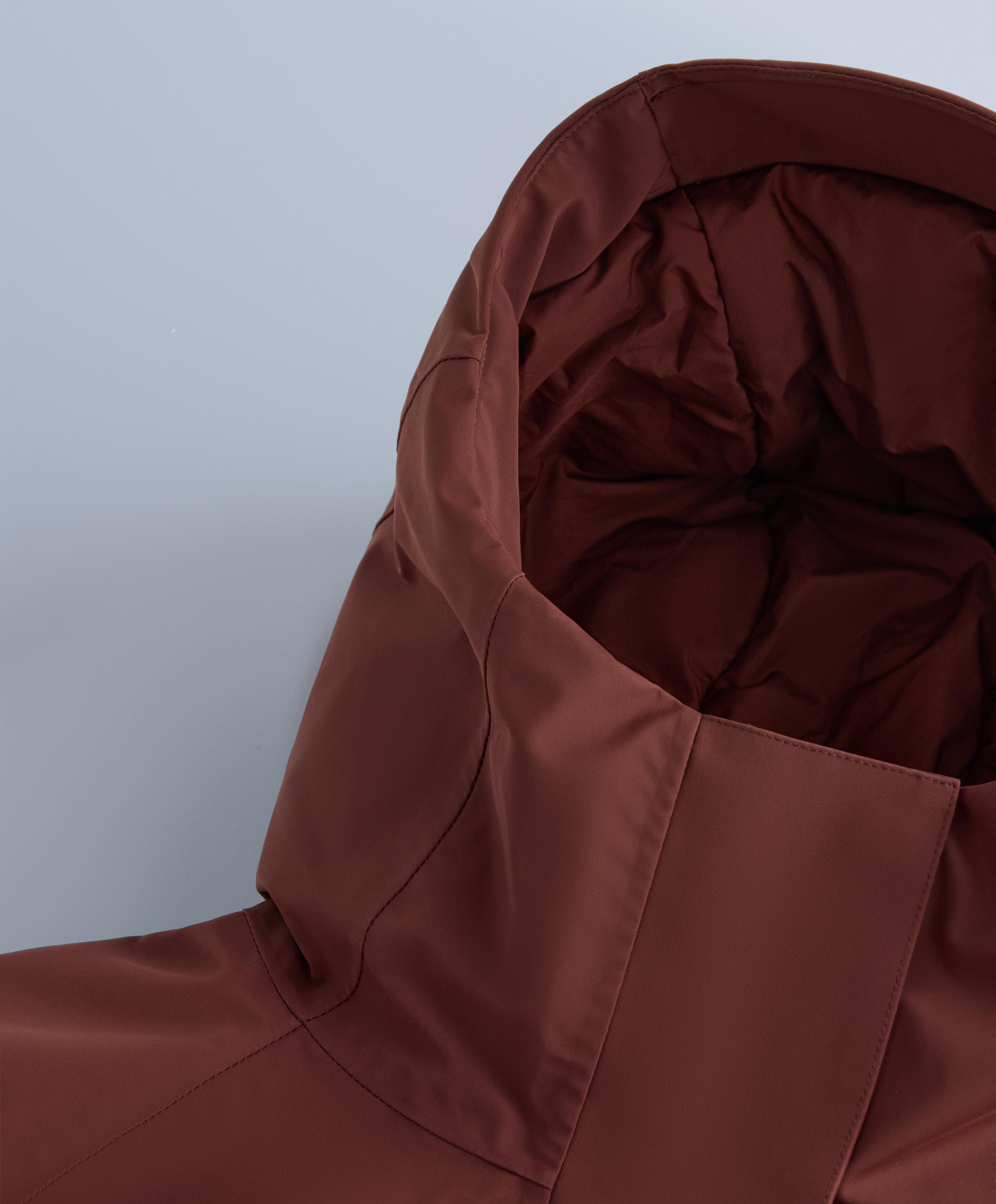 Primaloft® Feel the Performance TM SKI waterproof jacket with pockets — TERRACOTTA