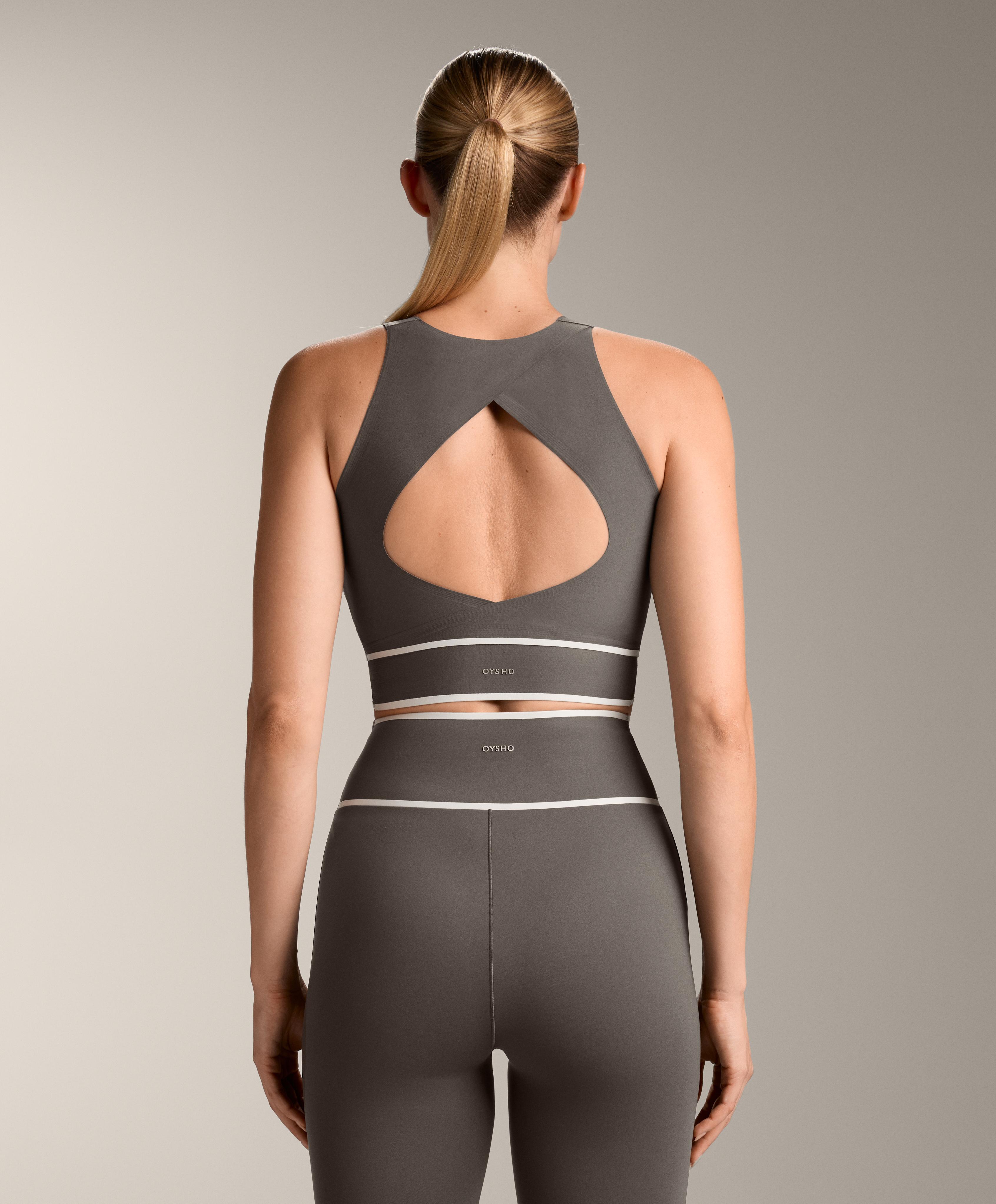 Perfect-adapt crossover strap Tank top