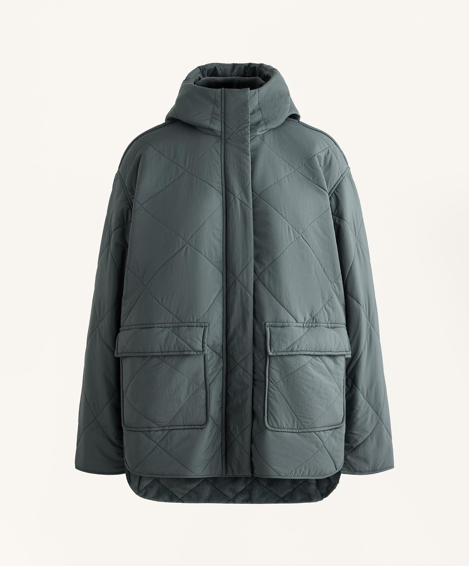 FELLEX® AEROGEL water-repellent padded jacket — ANTHRACITE GREY
