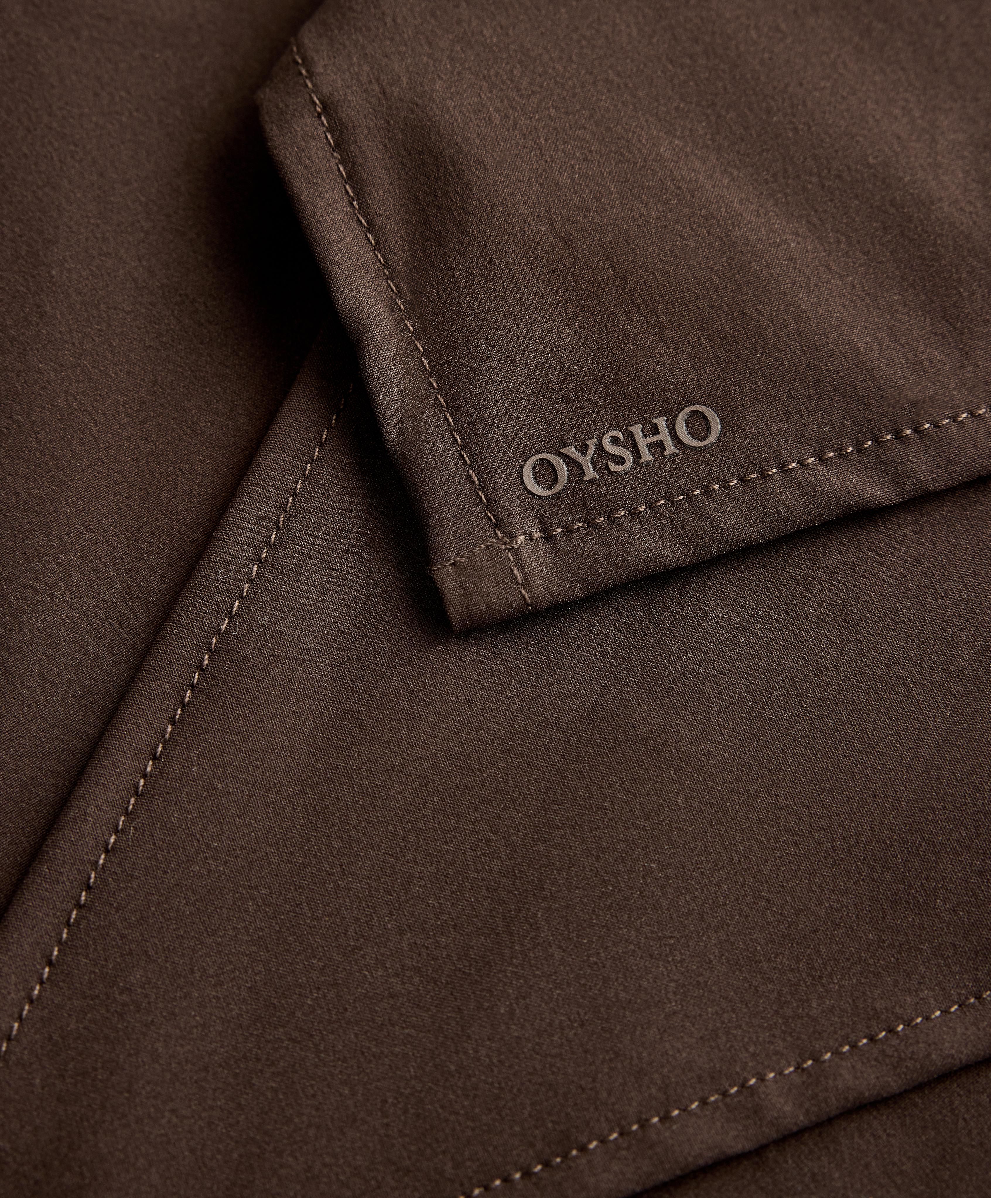 Lightweight knotted visor — BROWN