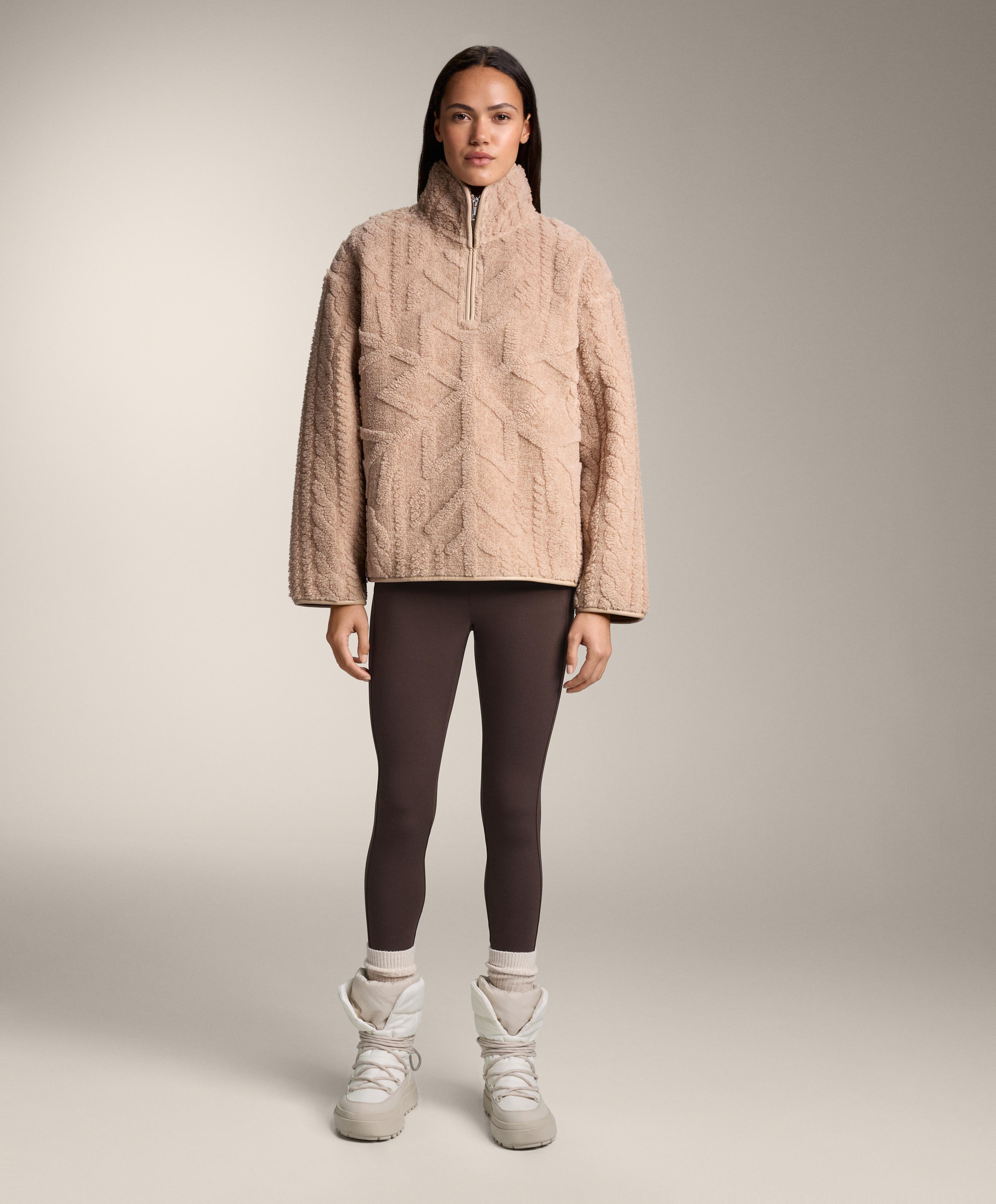 Faux-shearling snowflake sweatshirt - Sale Faux-shearling snowflake sweatshirt - Sale