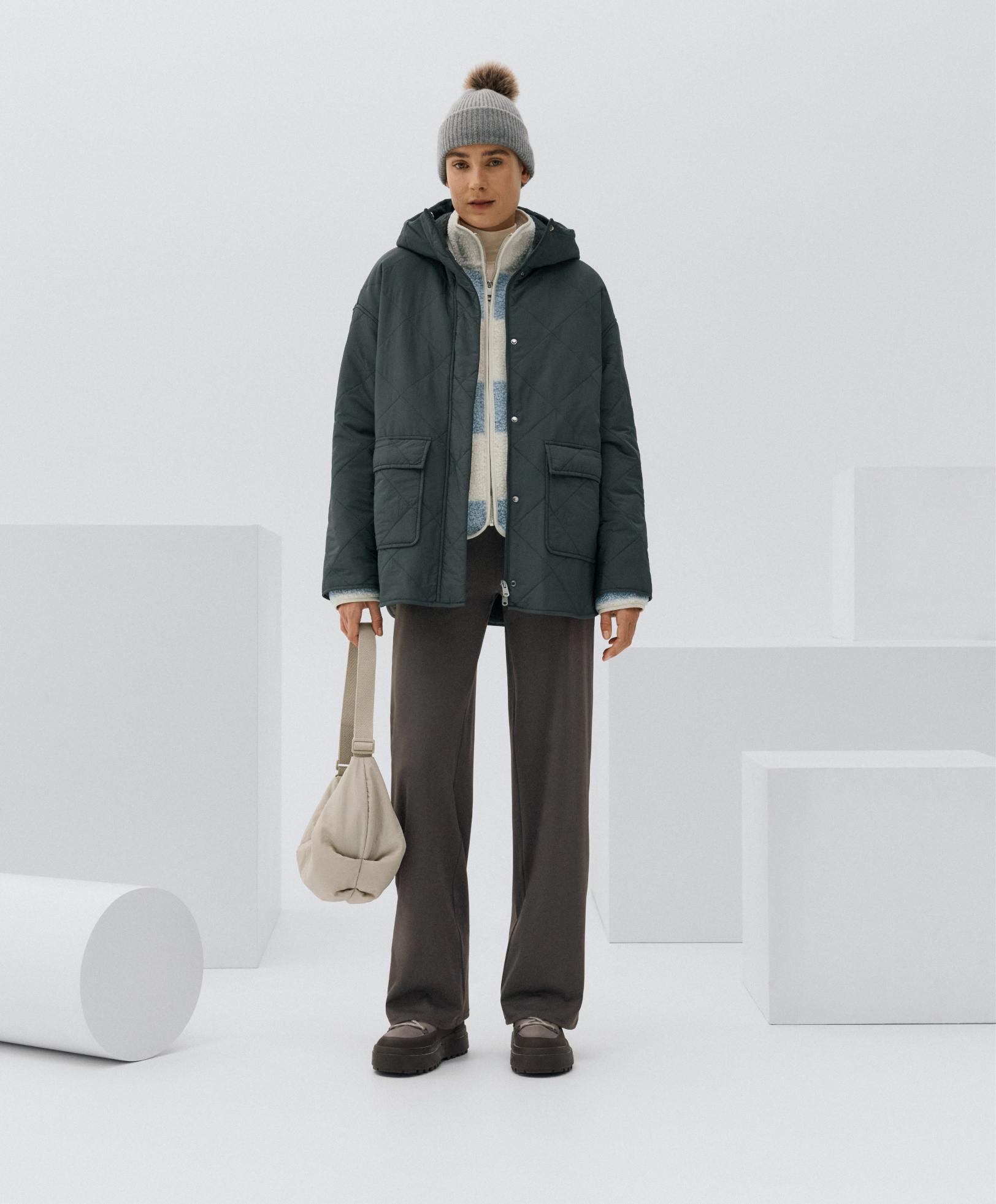FELLEX® AEROGEL water-repellent padded jacket — ANTHRACITE GREY