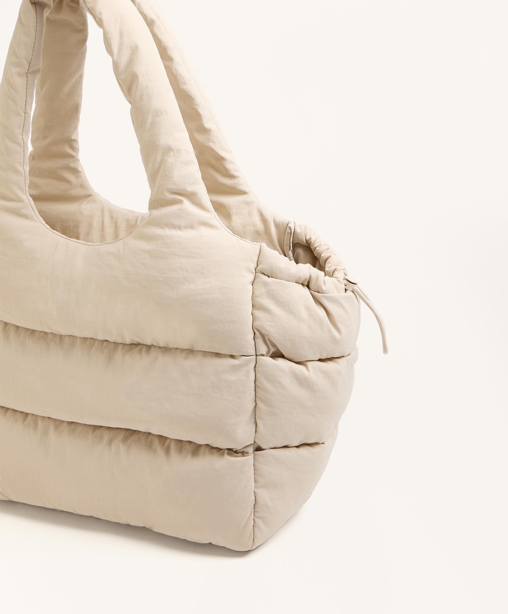 Gesteppte Shopper-Tasche