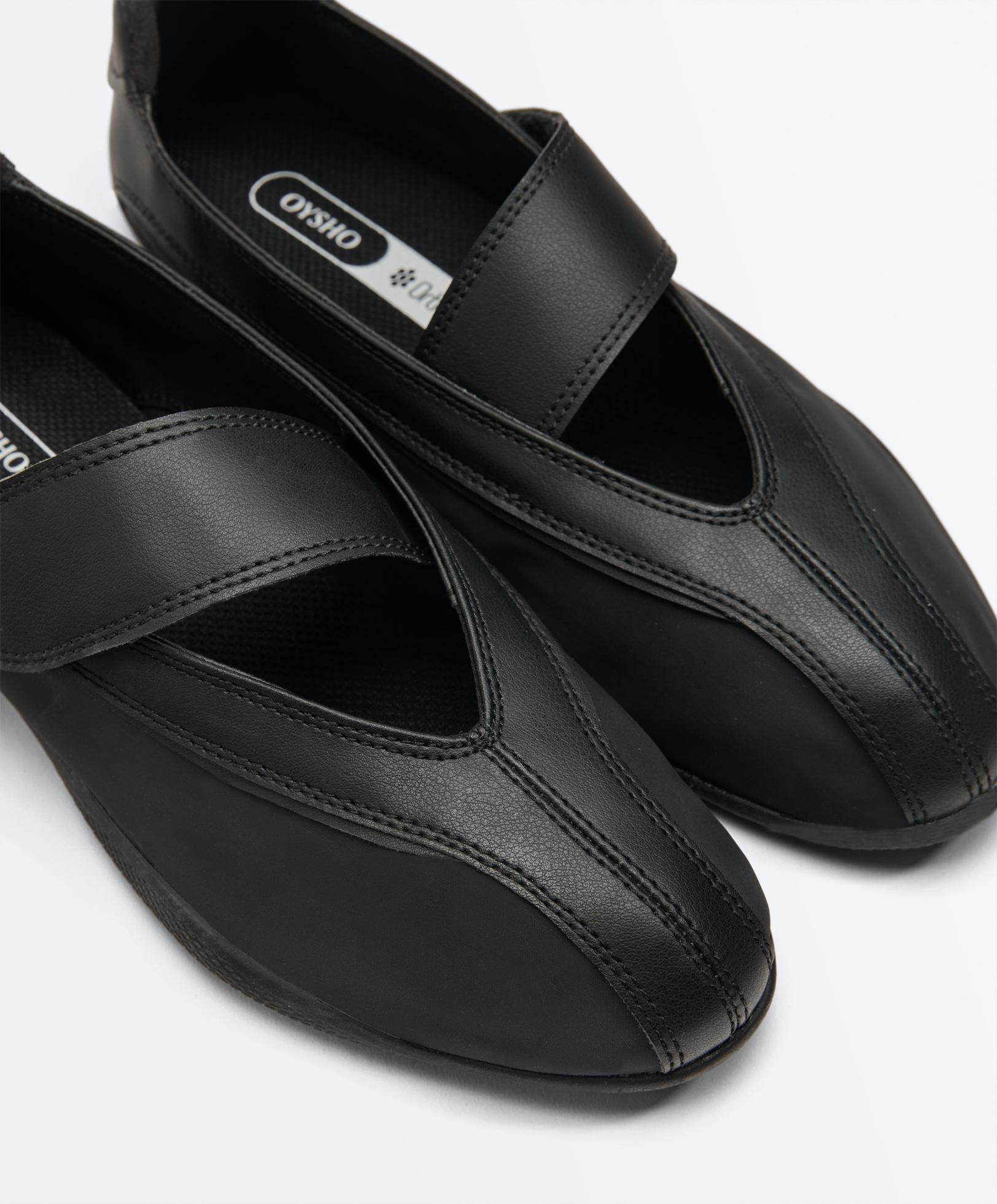 Sport ballet flat — BLACK