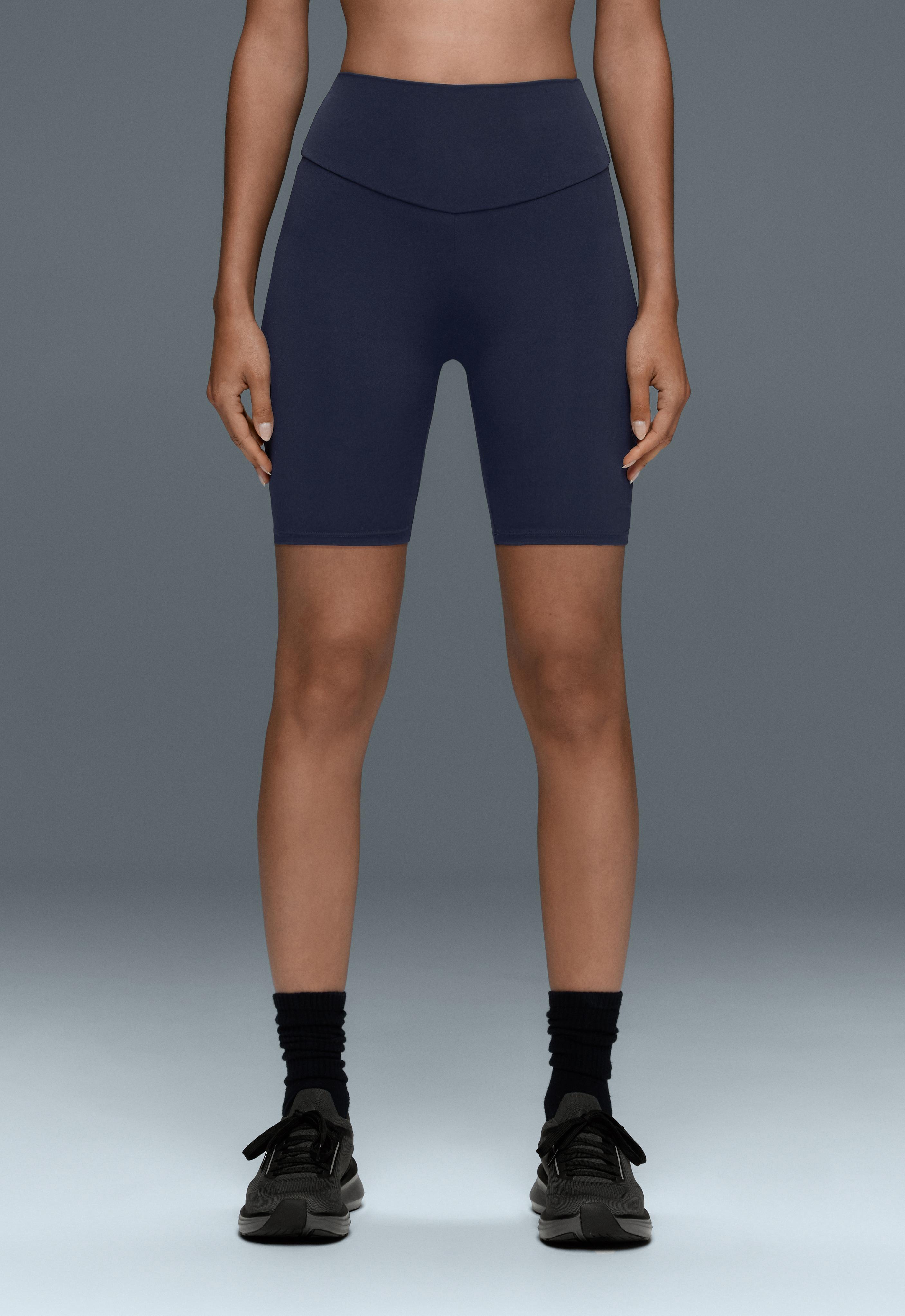 Blue 20 cm biker trouser total look