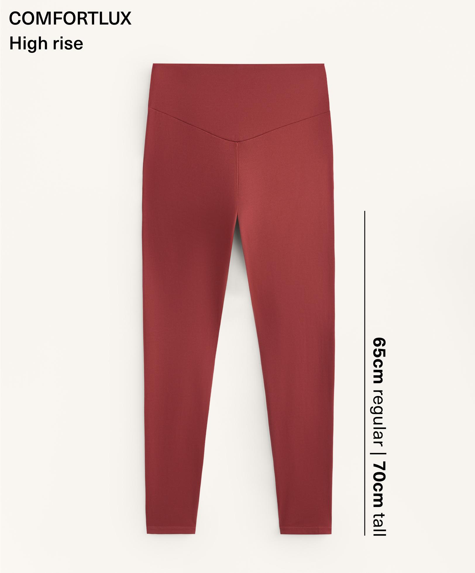 Comfortlux high-rise ankle-length leggings
