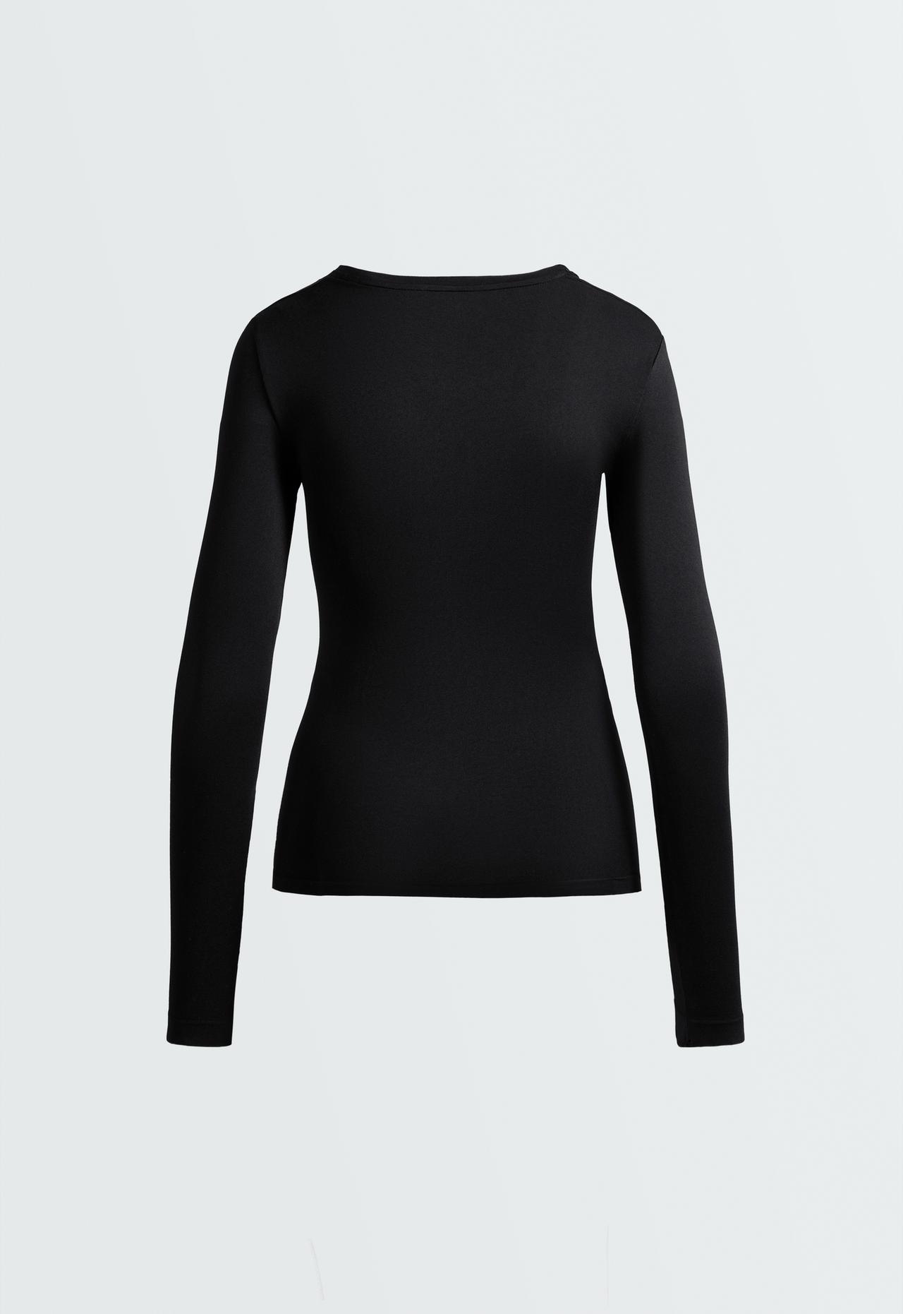 Seamless base layers T-shirt — BLACK