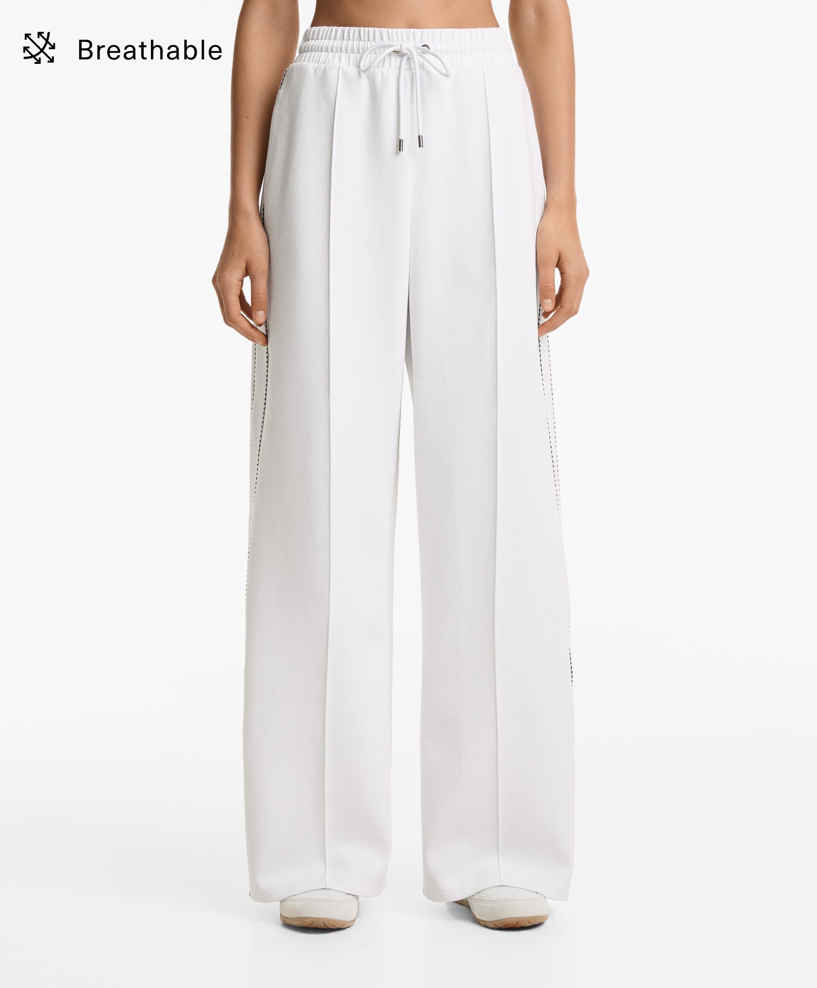 بنطلون بيكيه متوسط الثقل بالقطن بنطلون بيكيه متوسط الثقل بالقطن