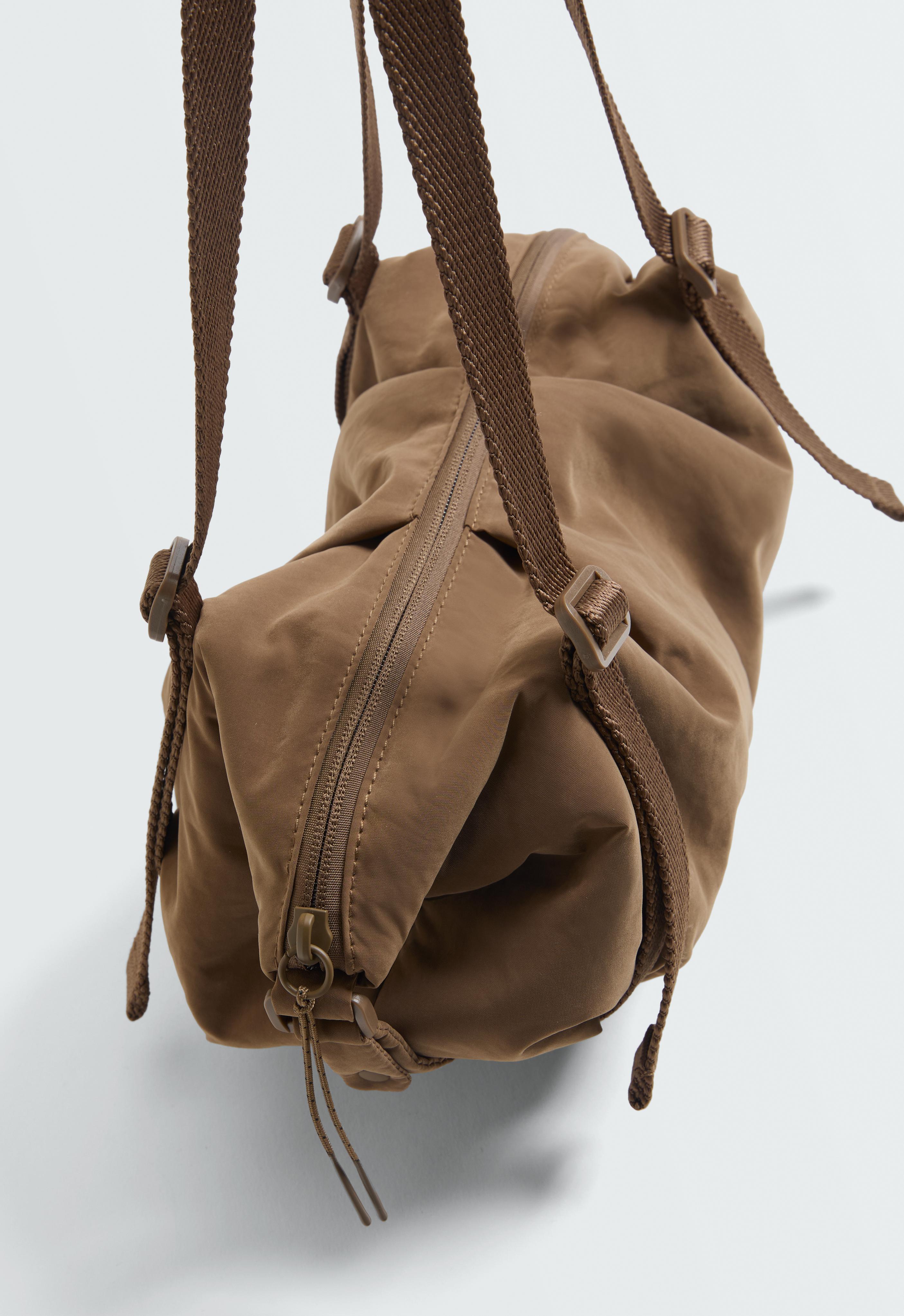 Mini crossbody bag — BROWN