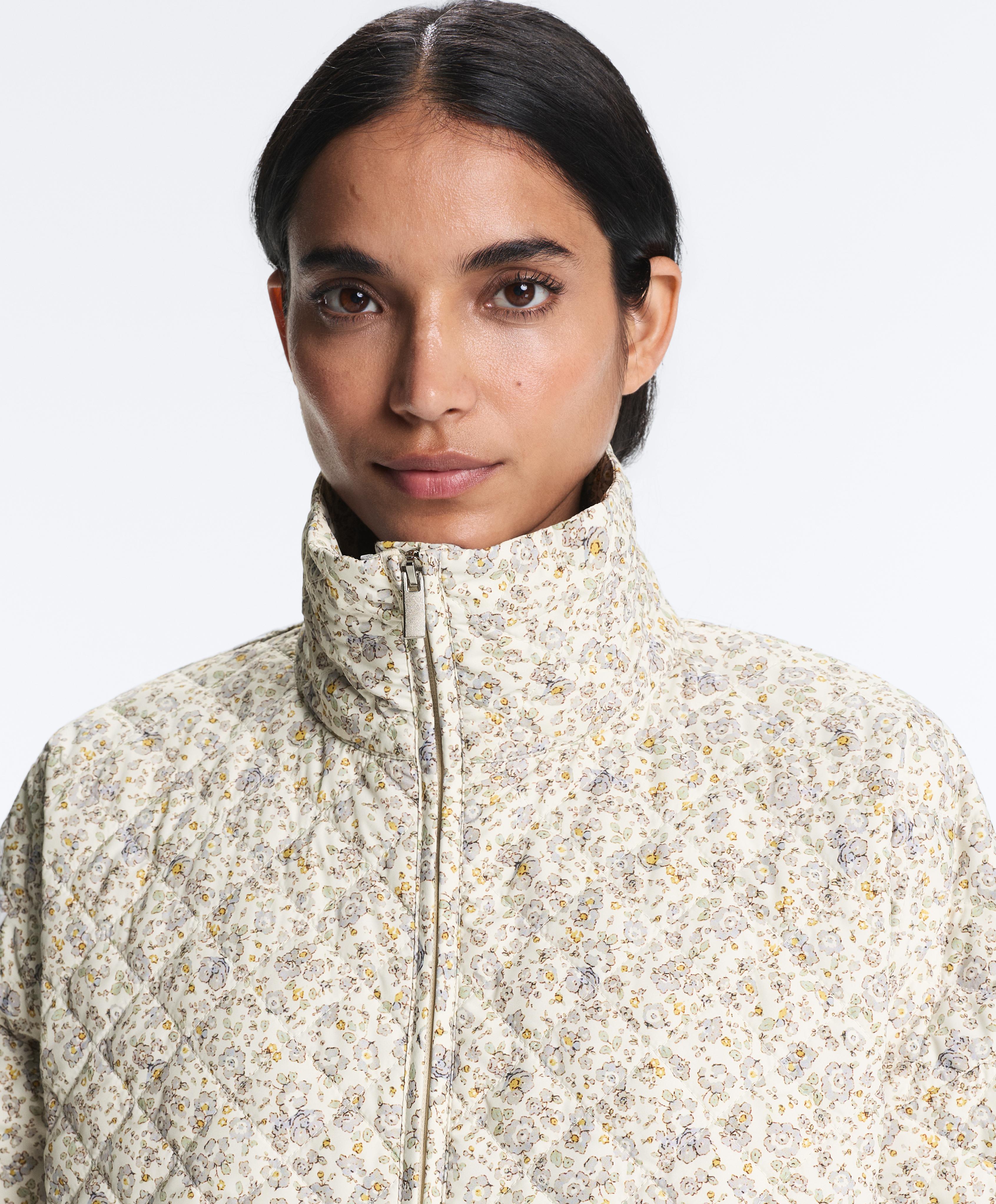 Water-repellent FELLEX® AEROGEL padded jacket — PALE ECRU