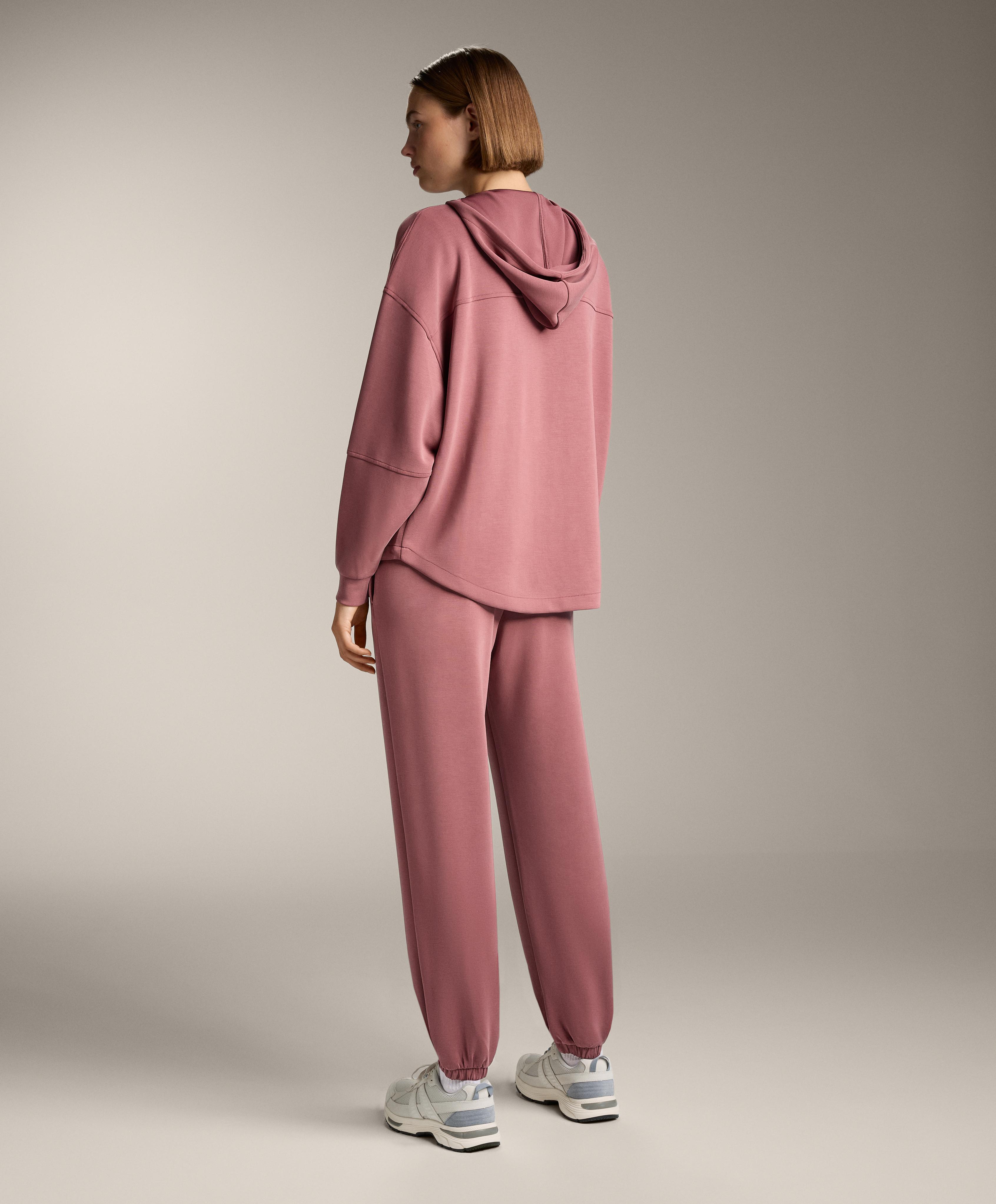 Soft-touch hooded jacket with modal | OYSHO United States