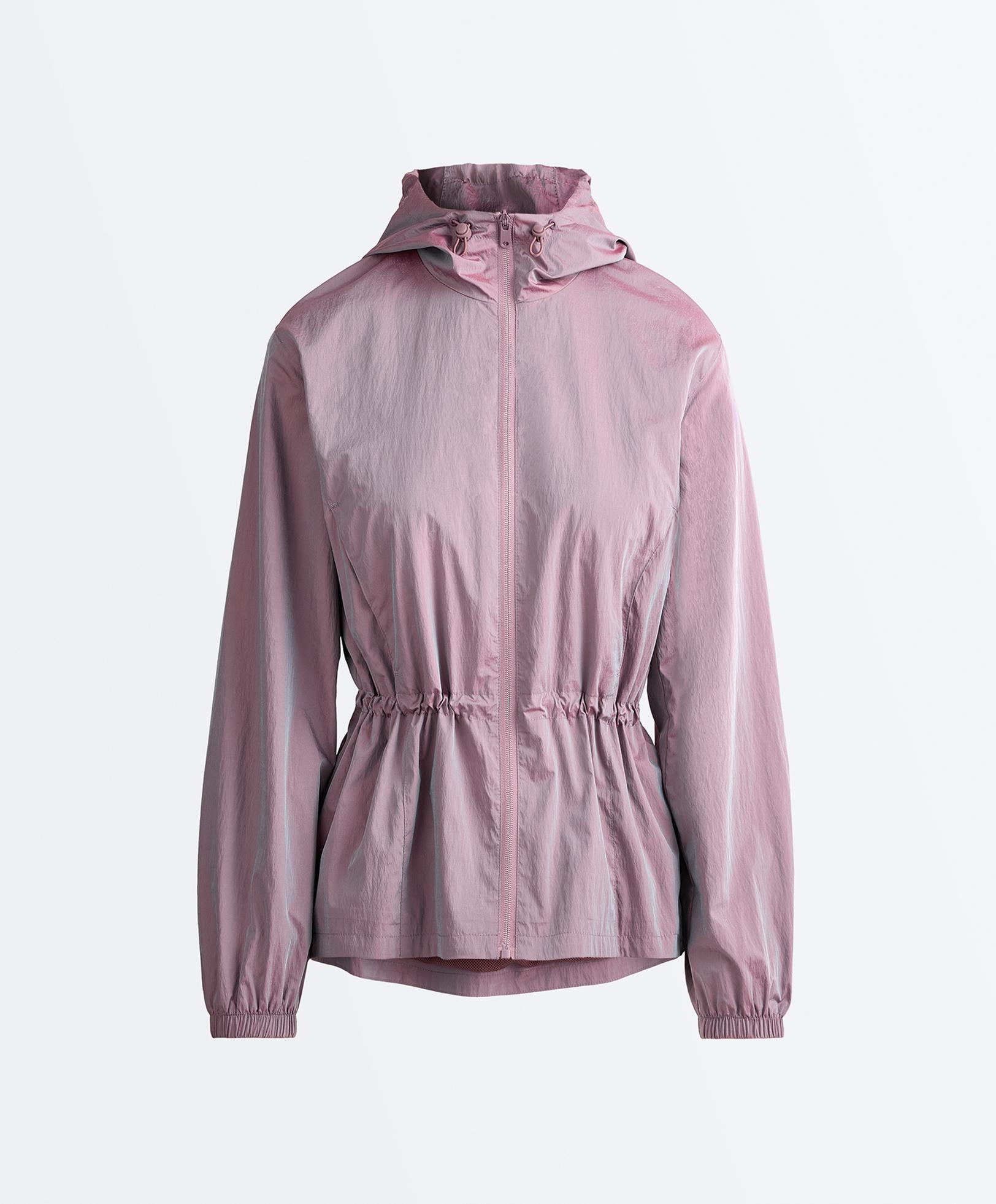 Iridescent Track jacket — WASHED PURPLE