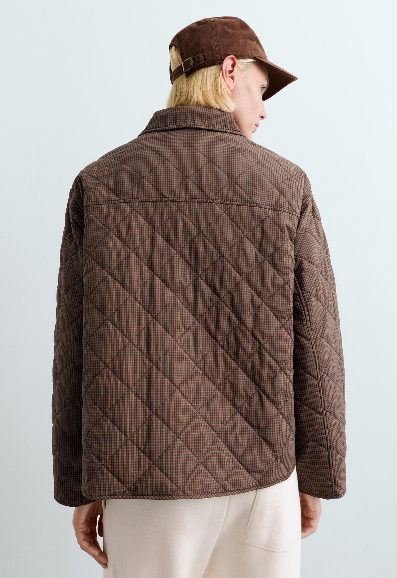 FELLEX® AEROGEL midi boxy padded jacket — MOCHA