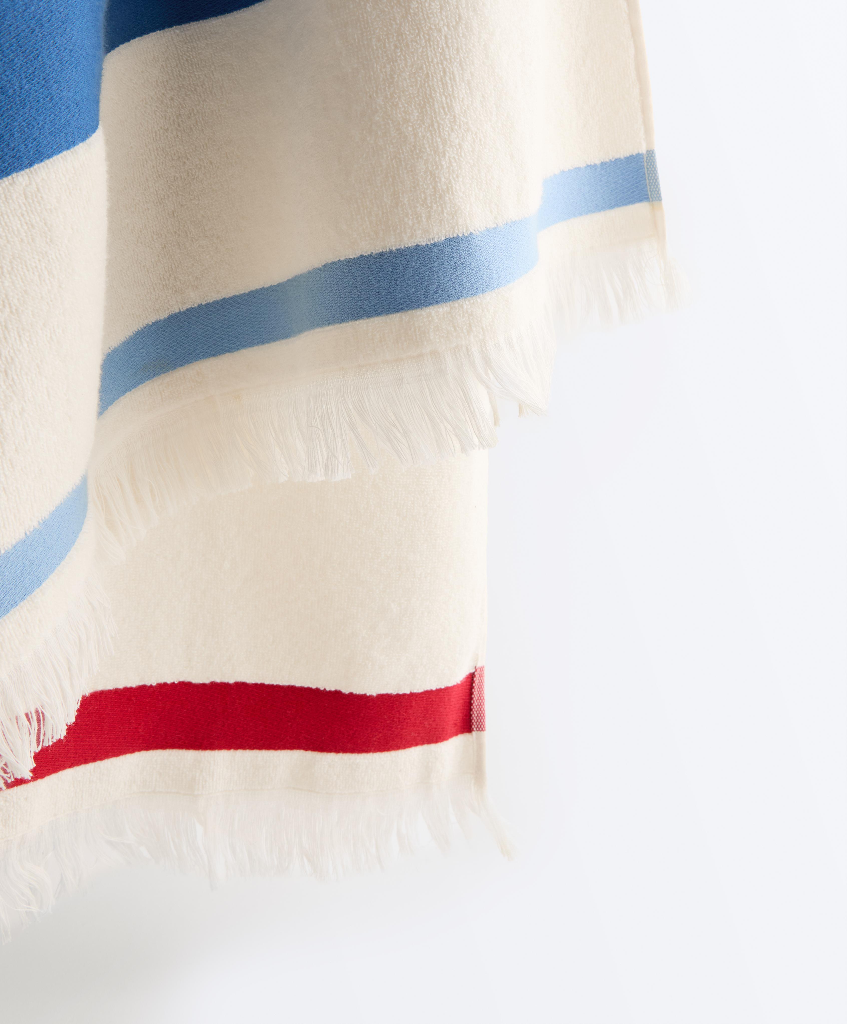 100% cotton stripe towel